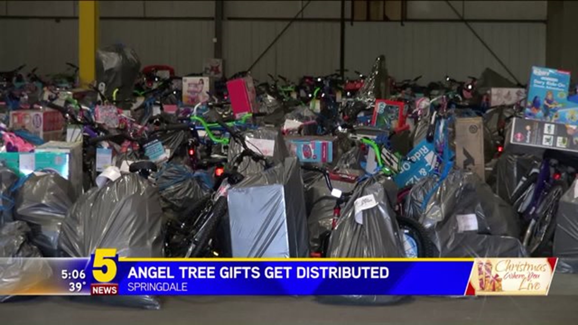 ANGEL TREE GIFTS GET DISTRIBUTES GIFTS