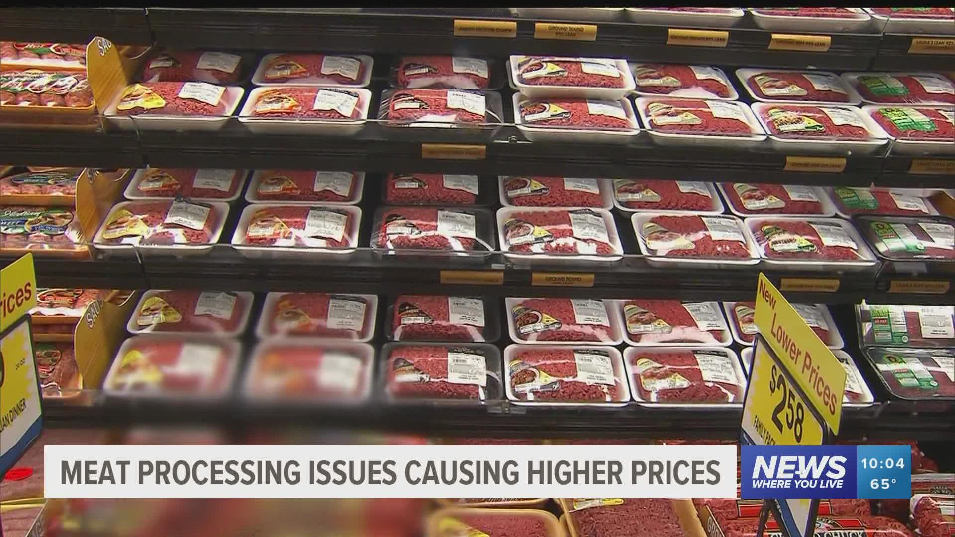 Farmers are upset over rising beef prices, saying while we’re paying more for beef and other meats at the grocery store, they're not seeing any of that extra money.