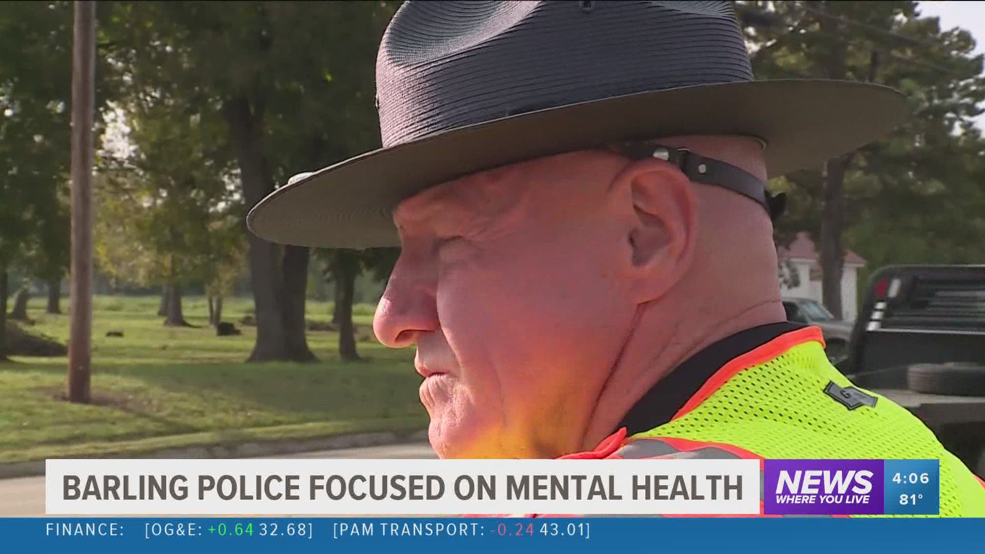 “We are losing more police officers to police suicide then we are in actual line of duty deaths,” said Darell Spells, Barling Police Chief.