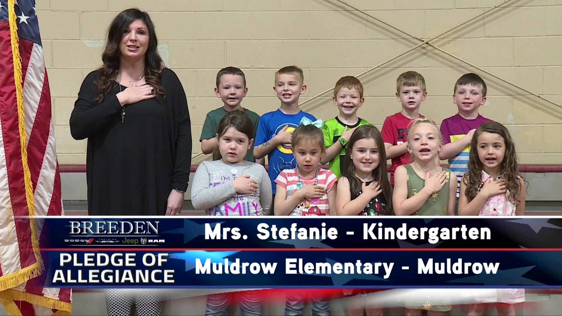 Mrs. Stefanie  Kindergarten Muldrow Elementary