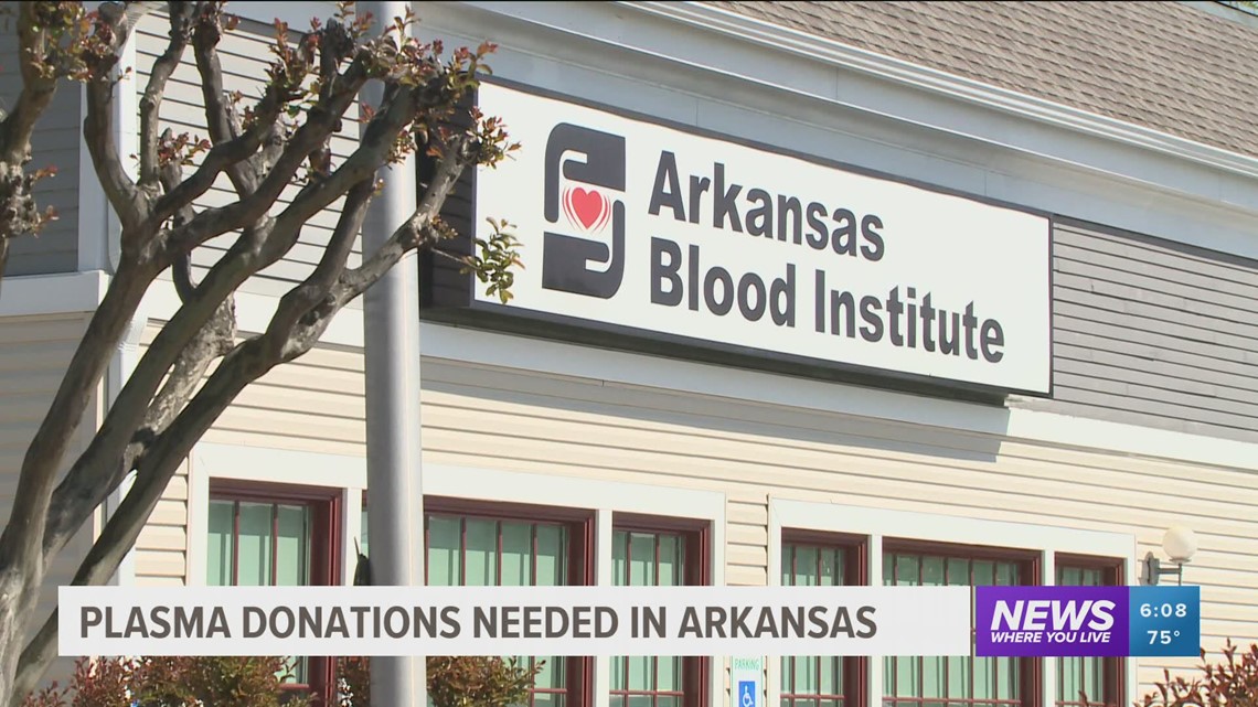 Plasma Donations Needed in Arkansas | 5newsonline.com