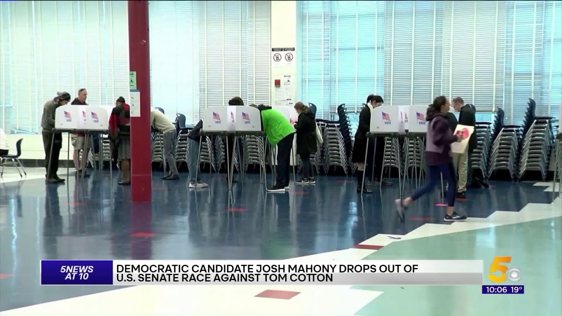 Josh Mahony Exits 2020 U.S. Senate Race
