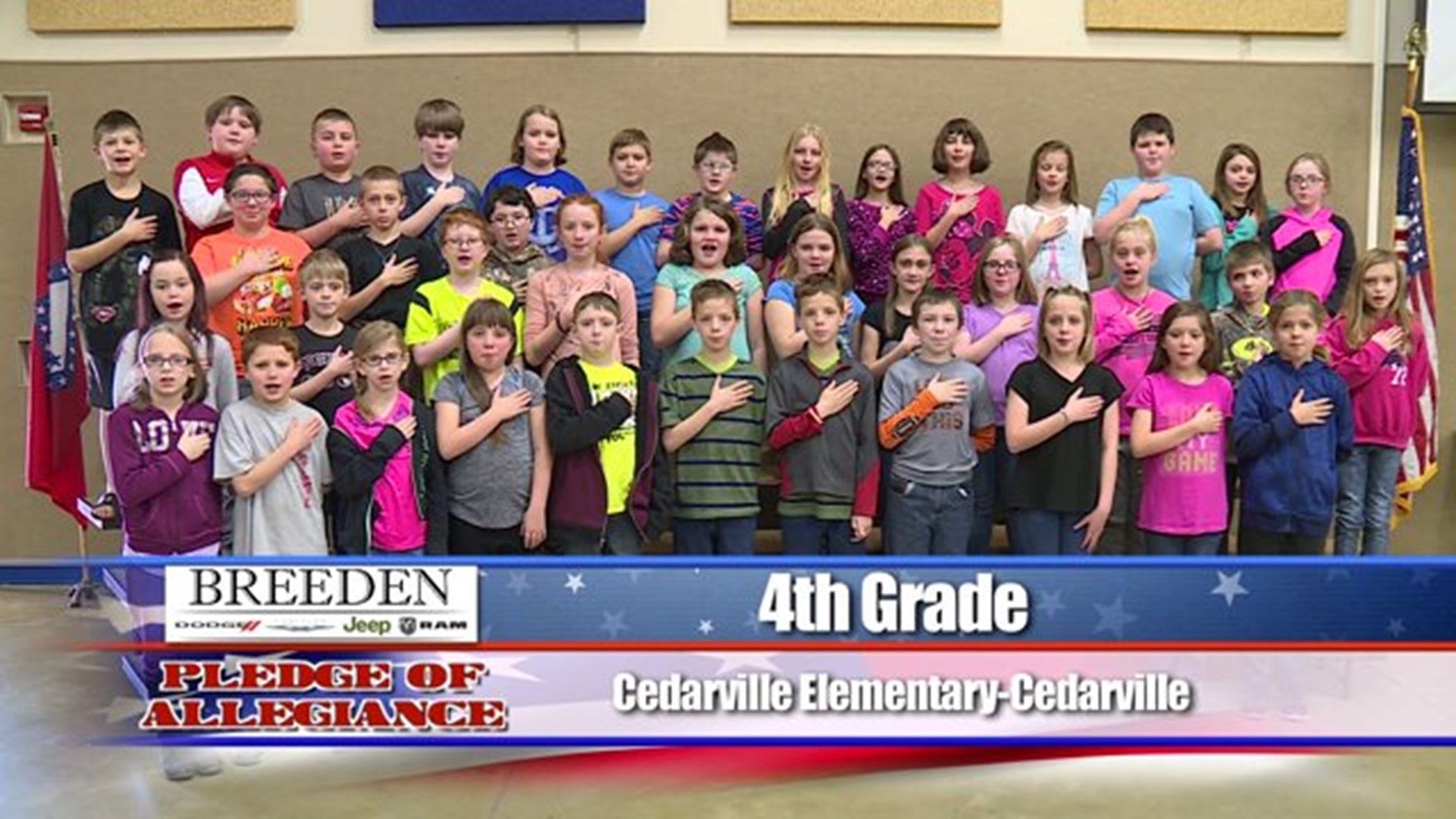 Cedarville Elementary, Cedarville 4th Grade