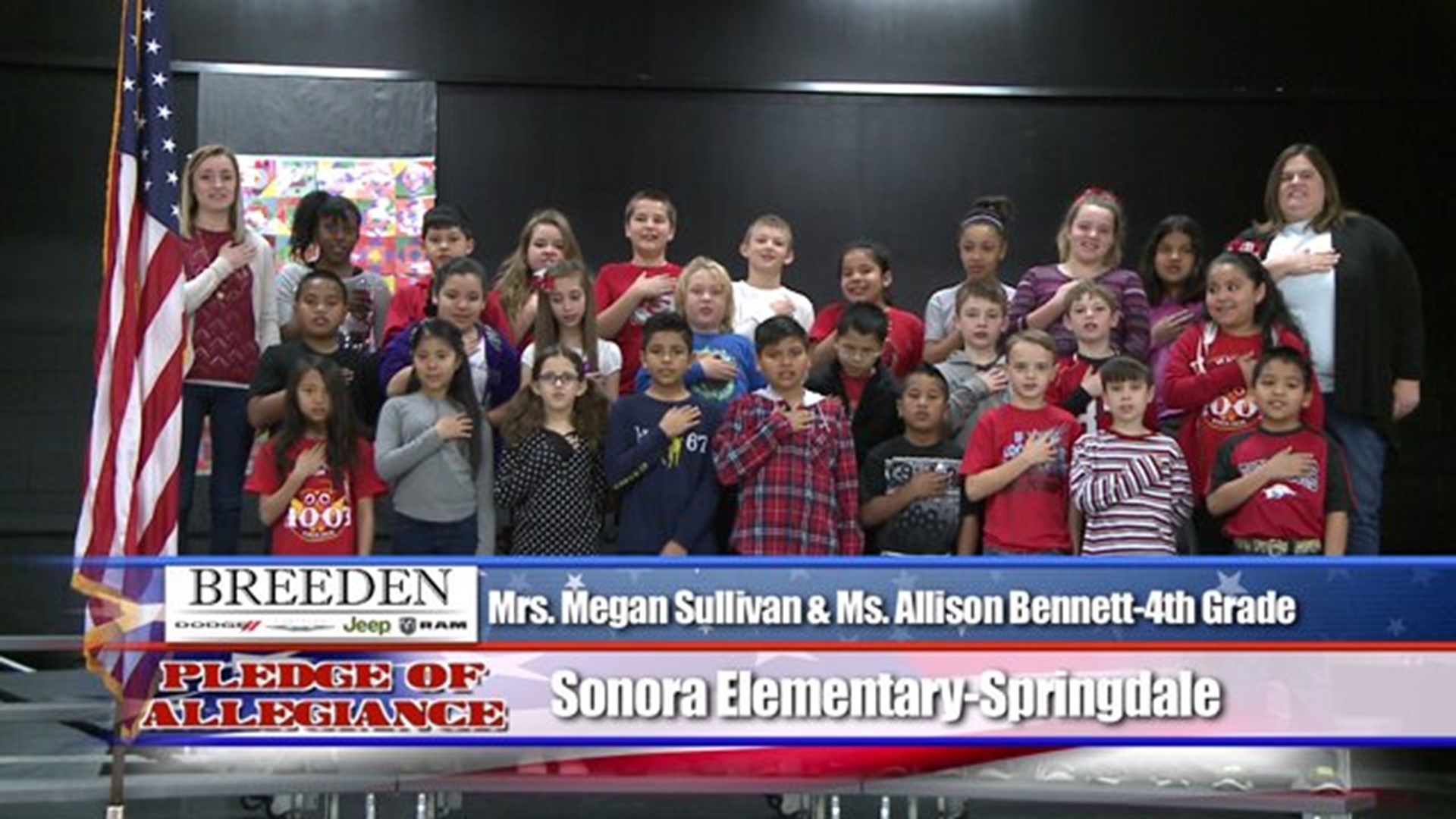Sonora Elementary - Springdale, Mrs.Sullivan & Ms. Bennett - Fourth Grade