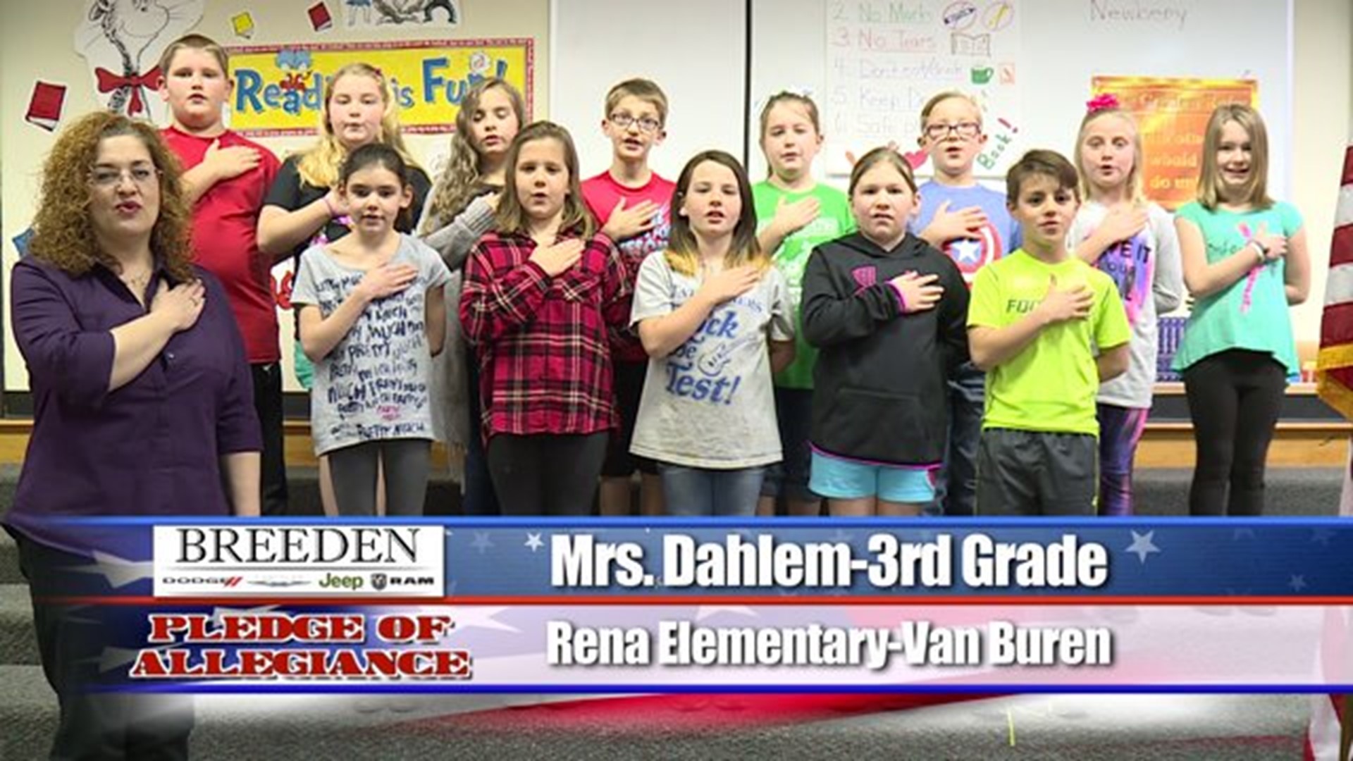 Rena Elementary - Van Buren, Mrs. Dahlem - Third Grade