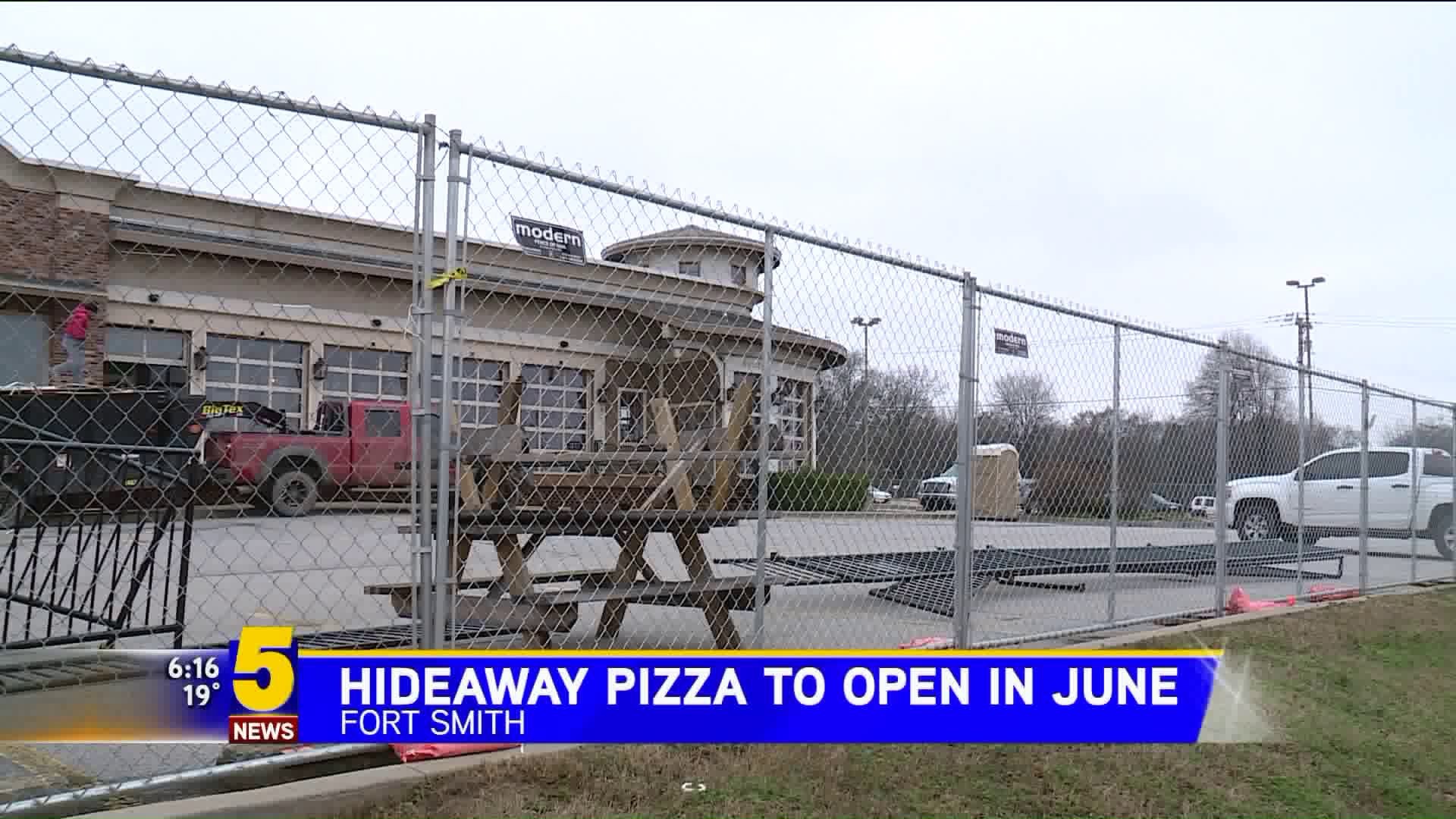 Hideaway Pizza To Open In June In Fort Smith