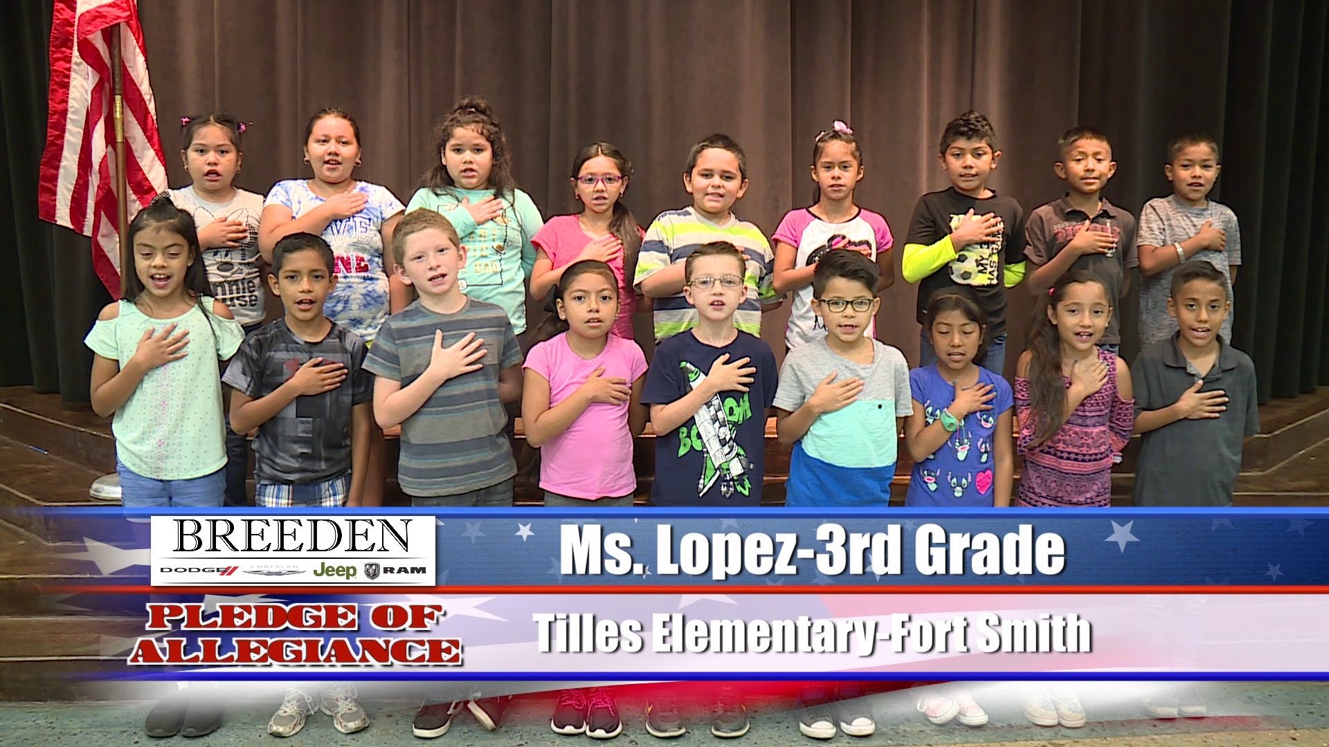 Ms. Lopez  3rd Grade  Tilles Elementary  Fort Smith