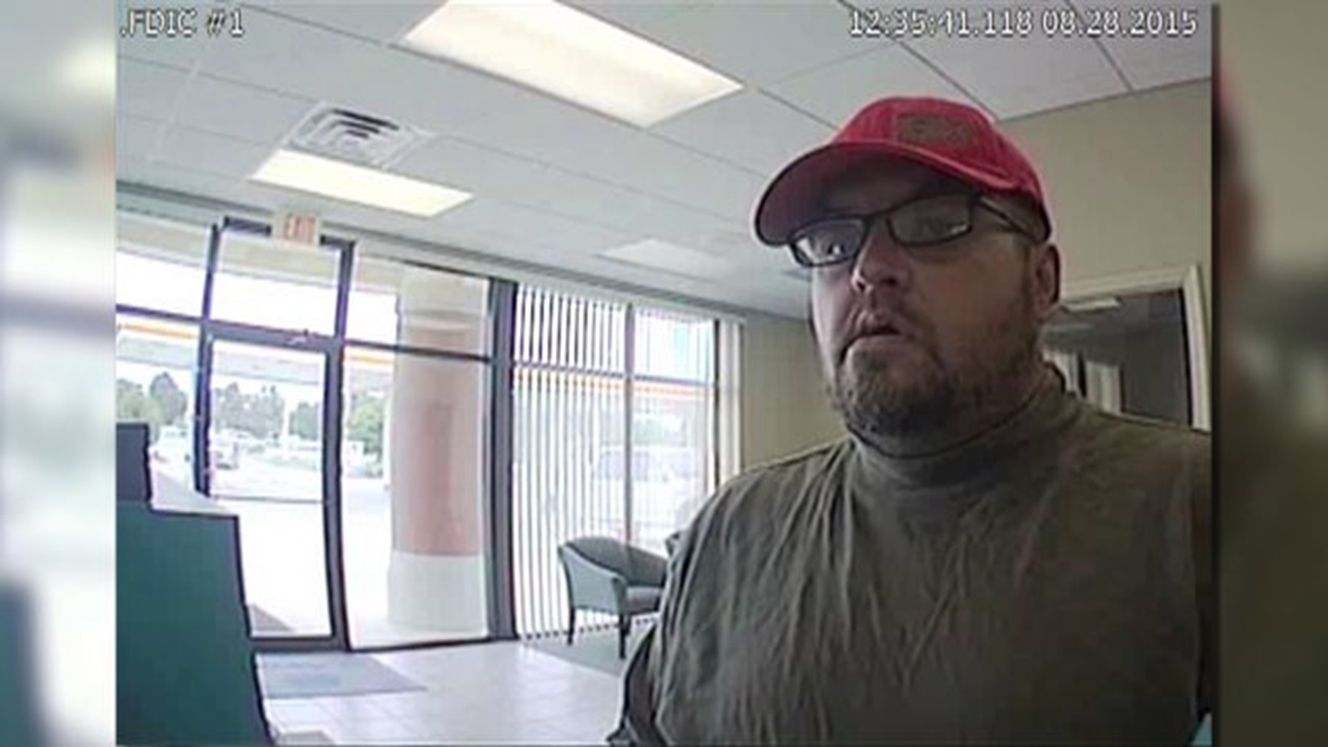 Bentonville Bank Robbery Surveillance