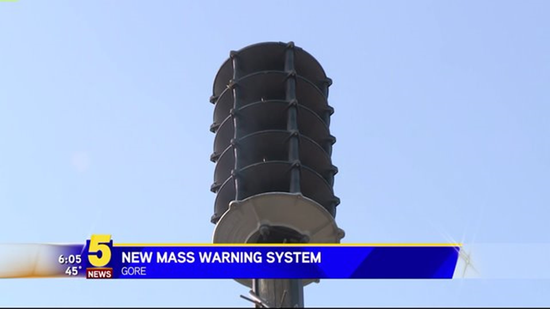 Gore Emergency Sirens