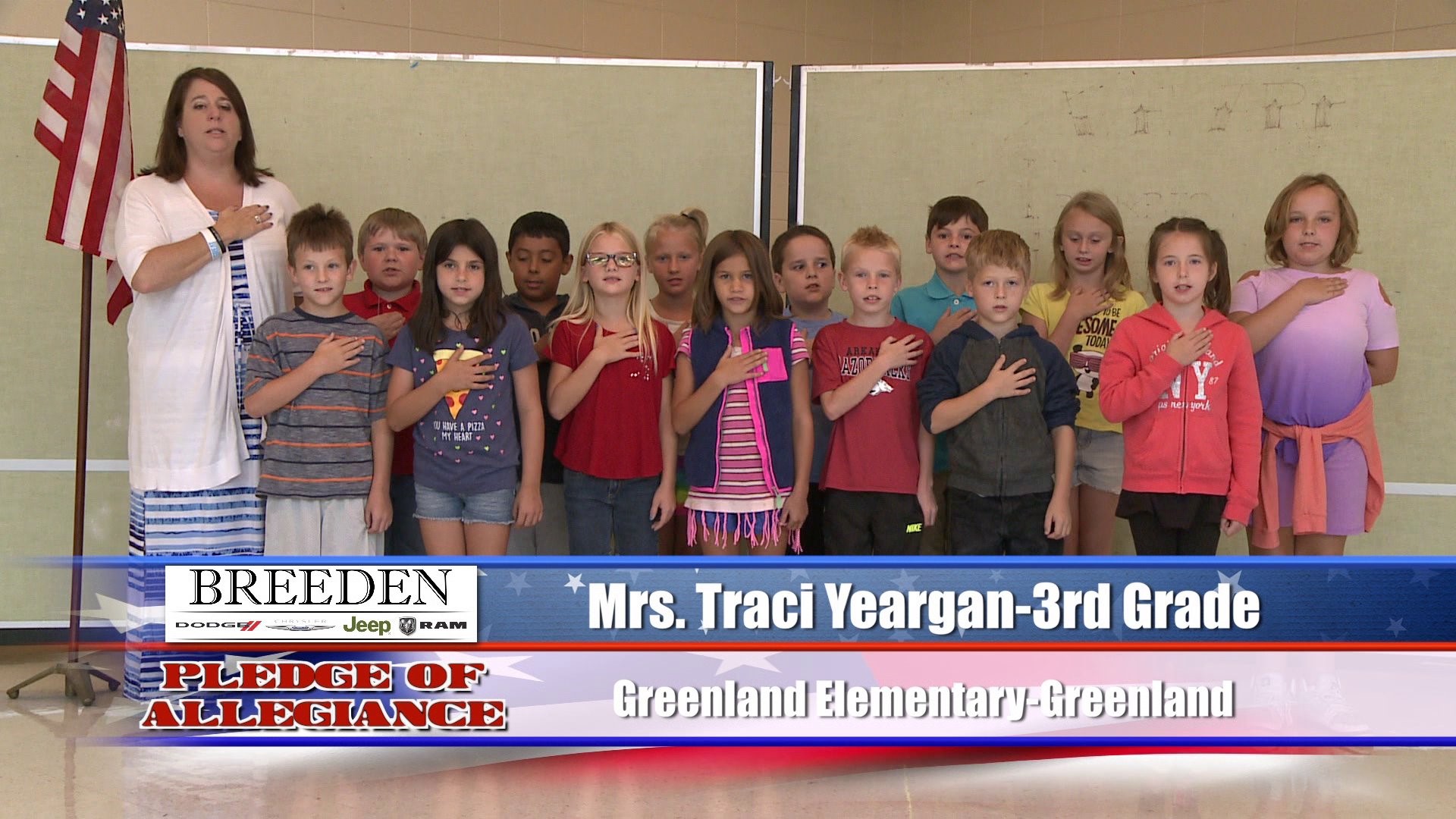 Mrs. Traci Yeargan  3rd Grade  Greenland Elementary  Greenland