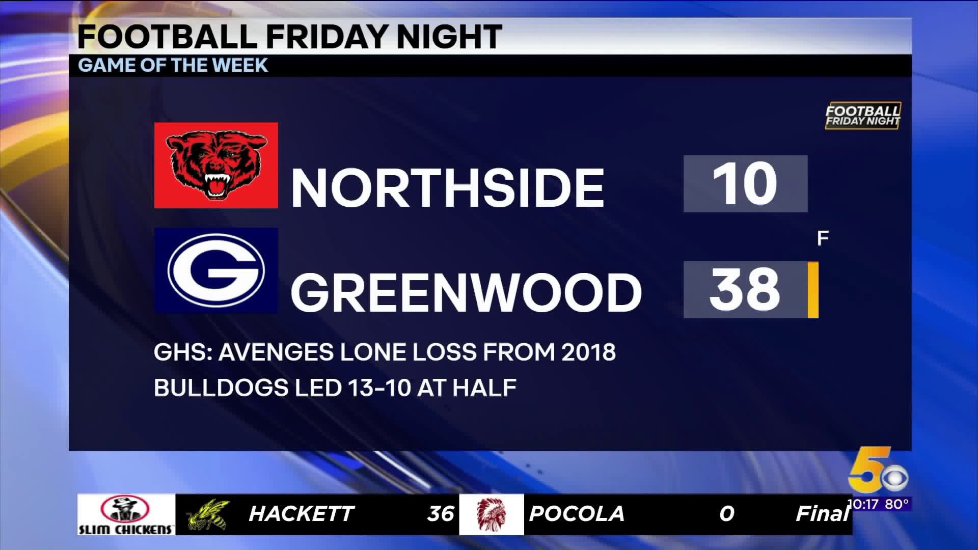 Greenwood rolls over Northside