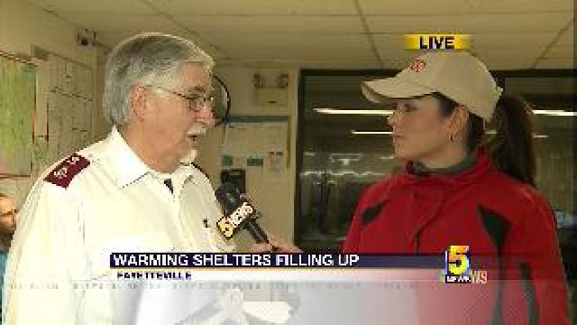 Salvation Army Warming Shelters Helping Those in Need