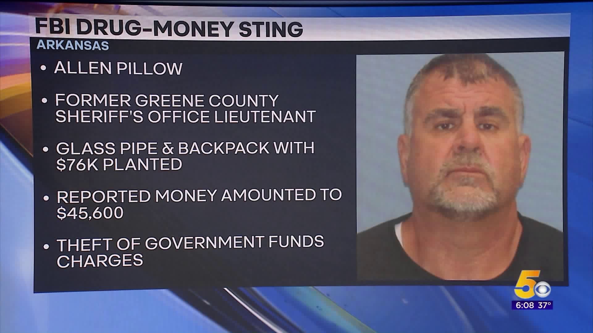 Arkansas Sheriff Fires Lieutenant After FBI Drug-Money Sting