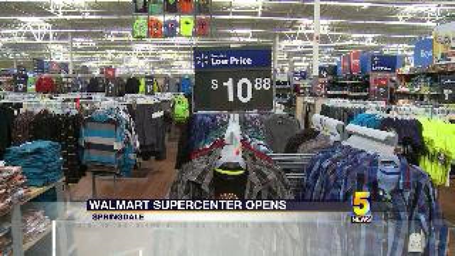 Walmart Supercenter Opens In Springdale
