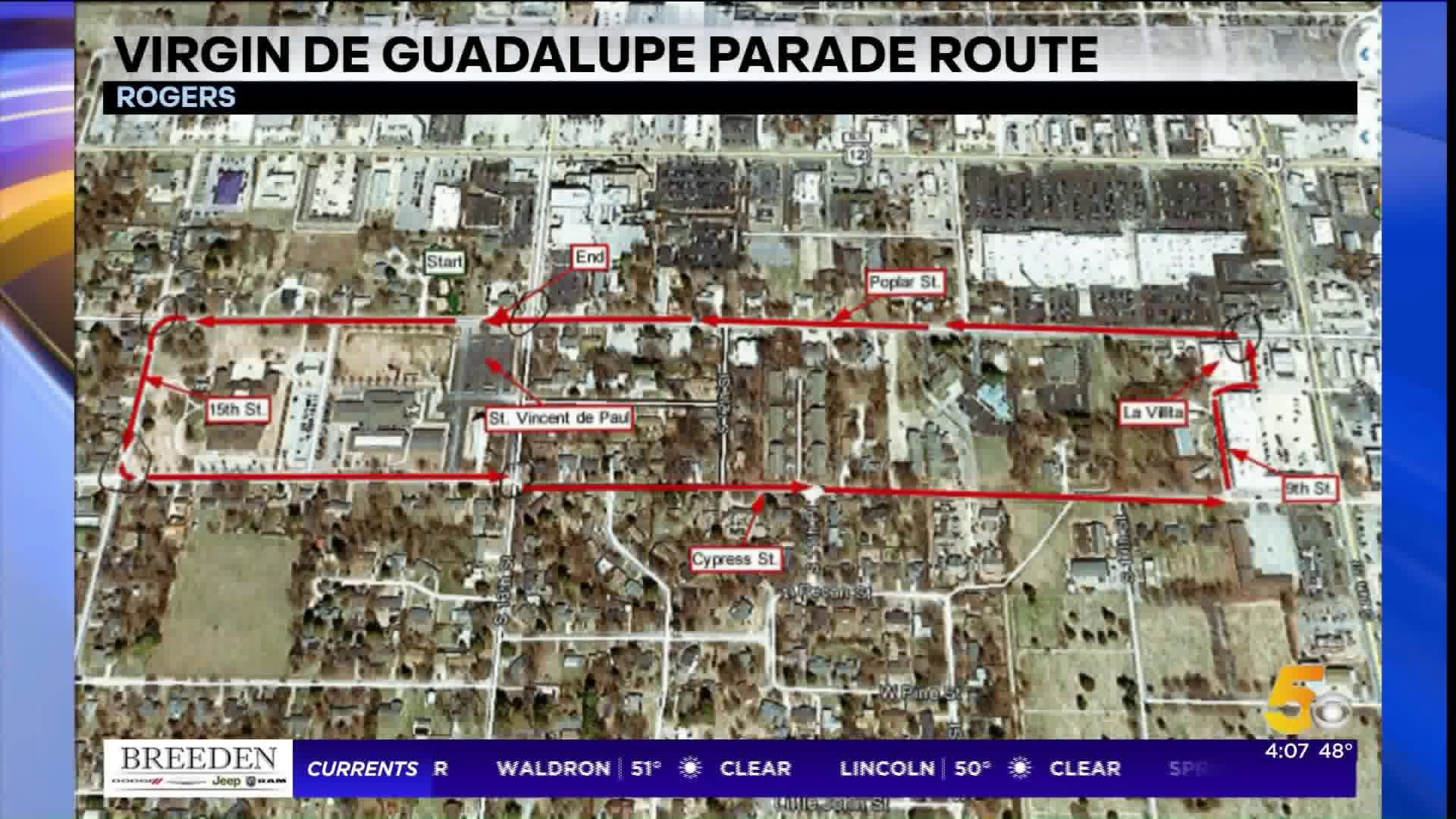 Virgen De Guadalupe Parade