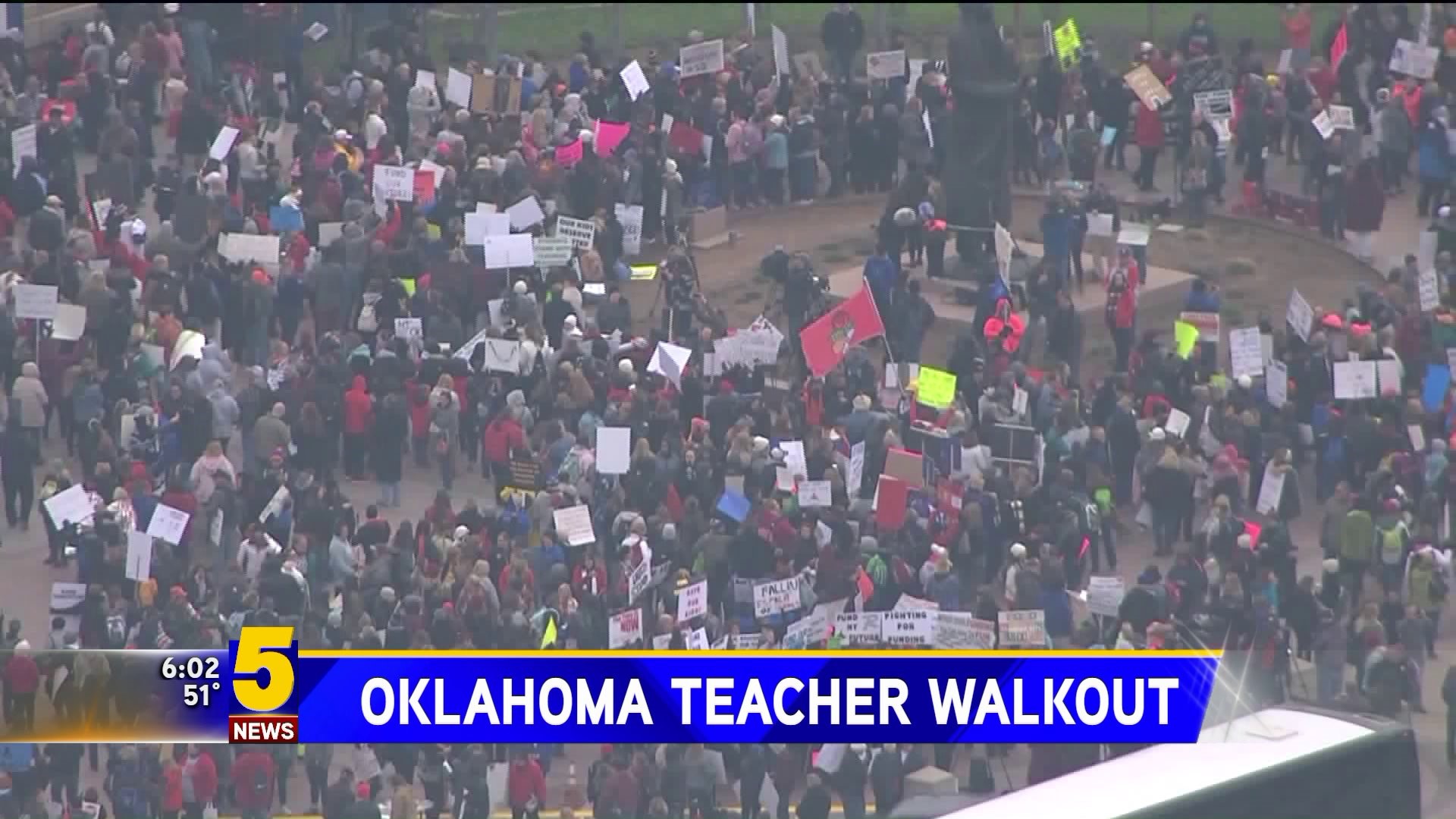 OK Teacher Rally In OKC