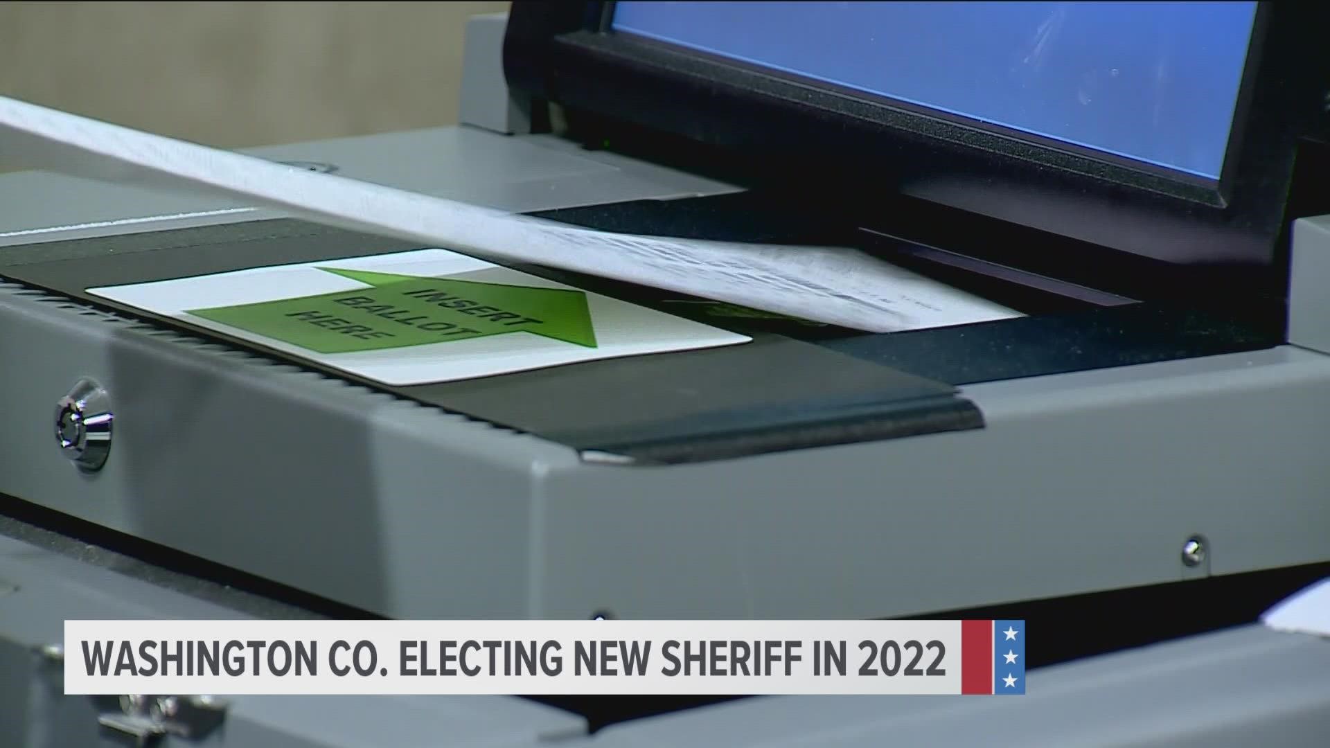 Voters in Washington County decided on a new sheriff and judge in Tuesday's primary election.