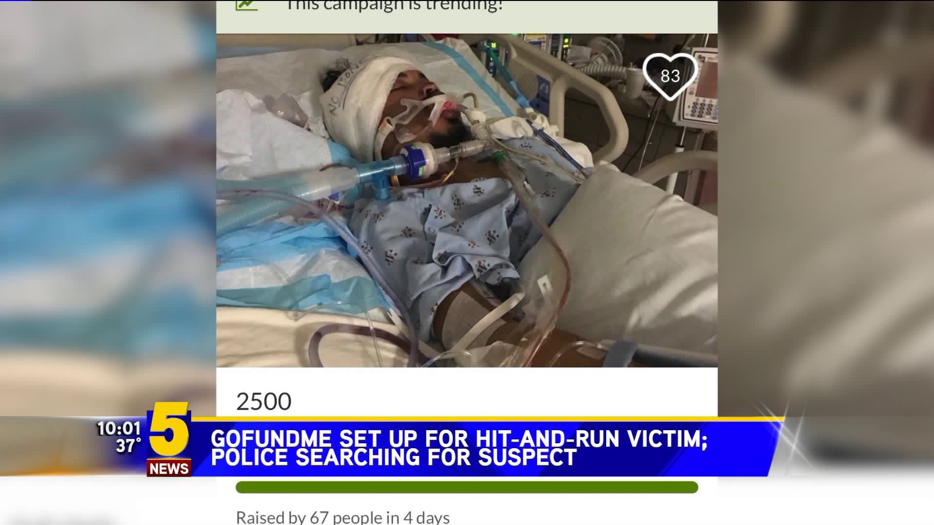 GoFundMe Set Up For Hit And Run Victim, Police Searching For Suspect
