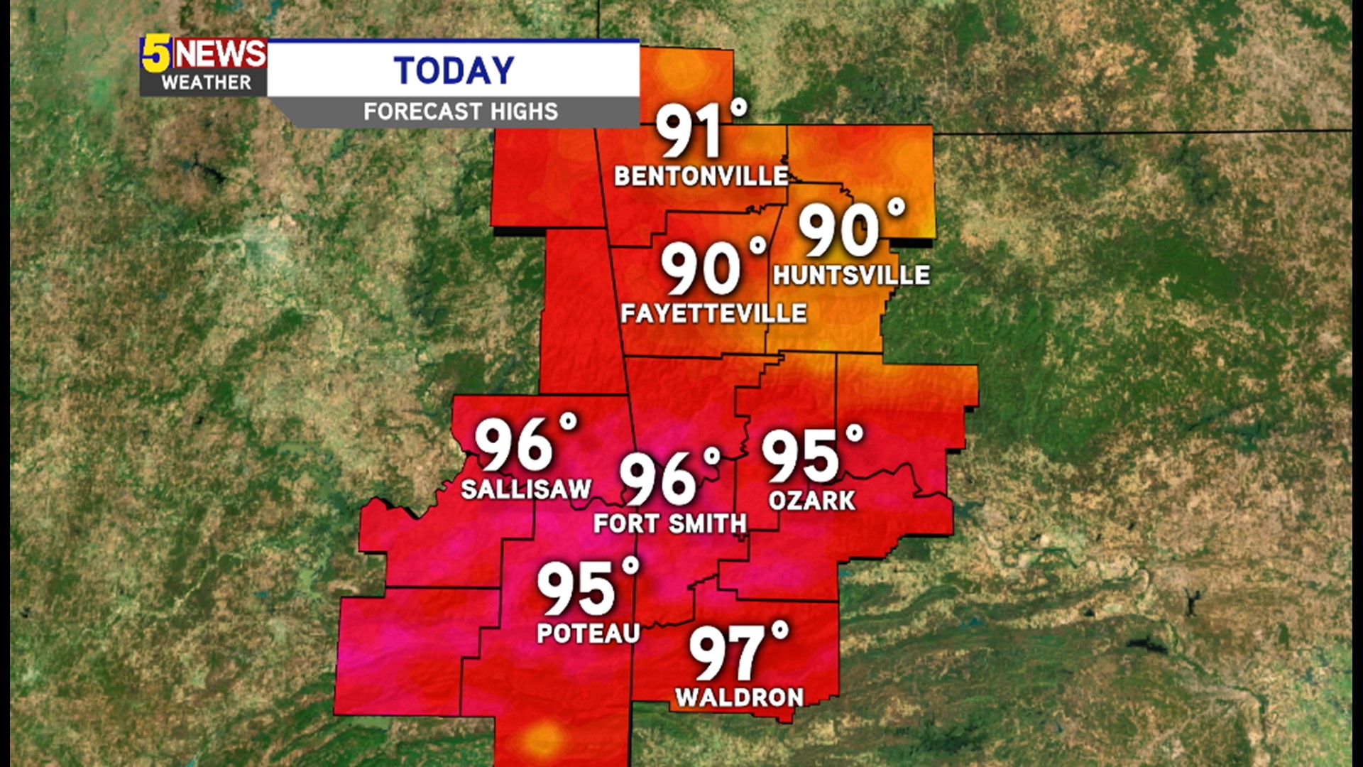WATCH: Hot And Humid Start To The Week | 5newsonline.com