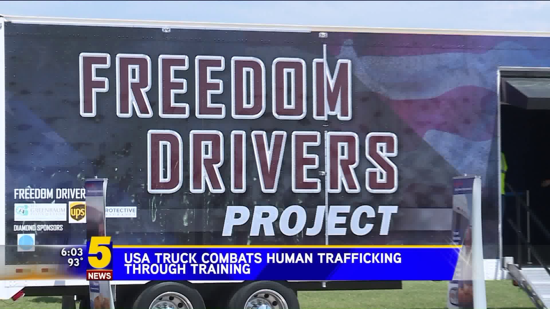 USA truck Comats Human Trafficking Through Training