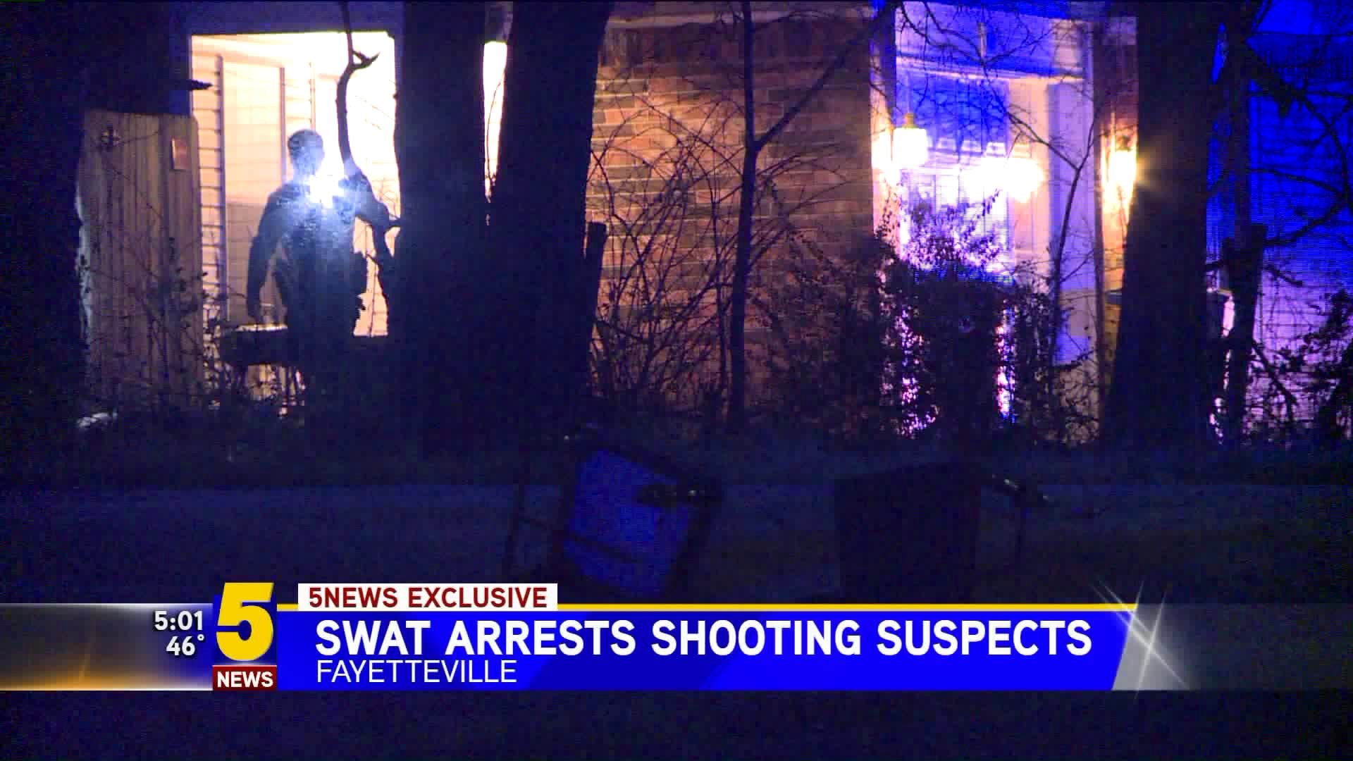 SWAT Arrests Shooting Suspects
