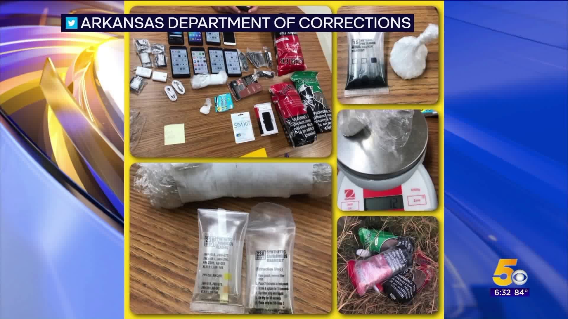 Prison Guards Discover Contraband Outside Of Tucker Unit