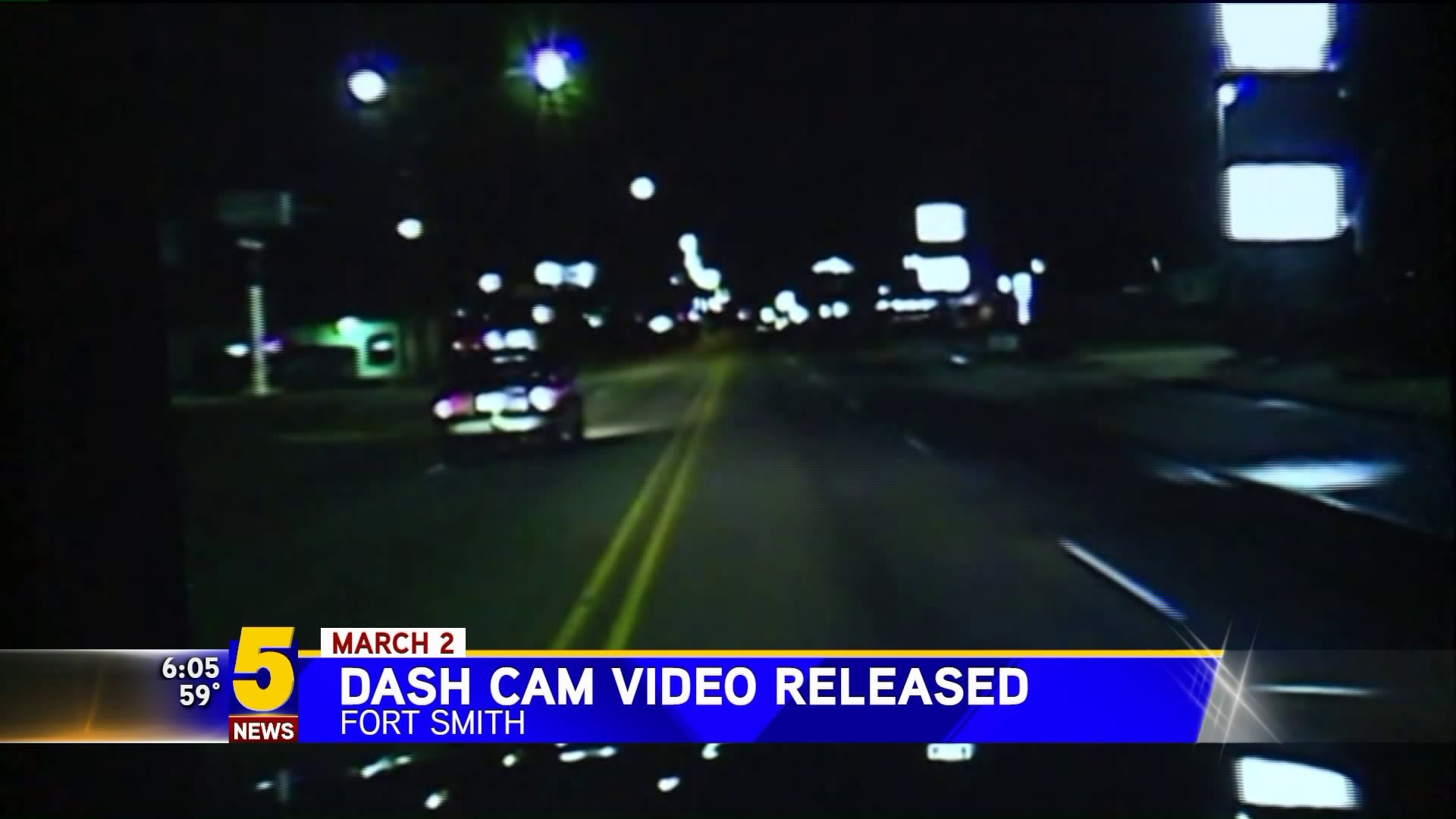 Dash Cam Video Released