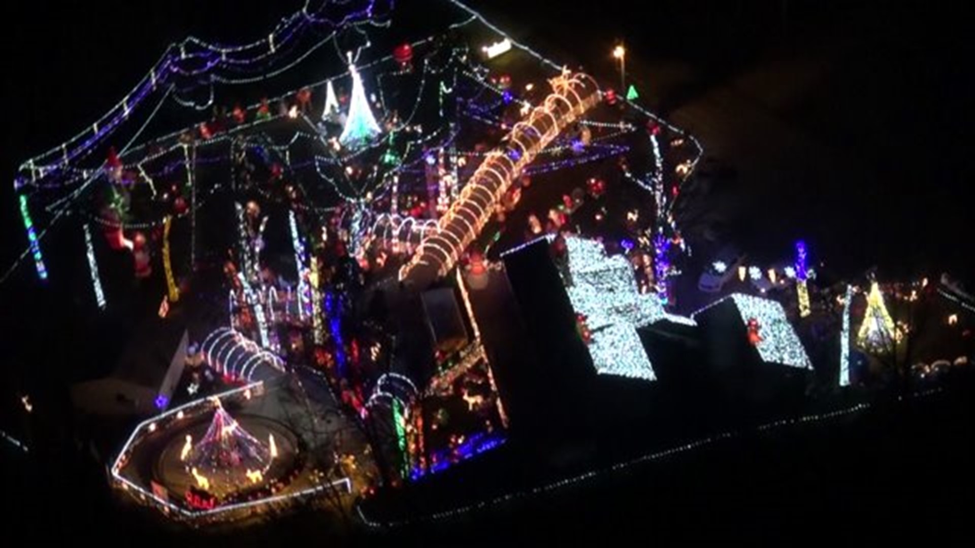 Christmas Light Helicopter Tour