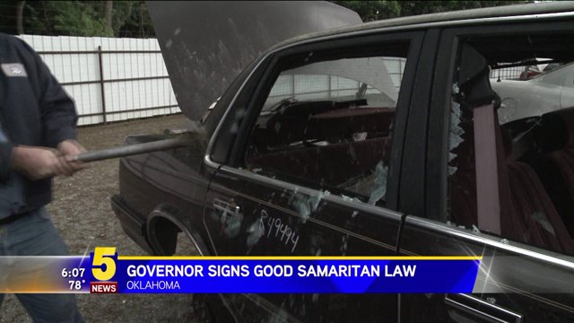 New Oklahoma Law Protects Use Of Force To Save Children Left In Hot Cars