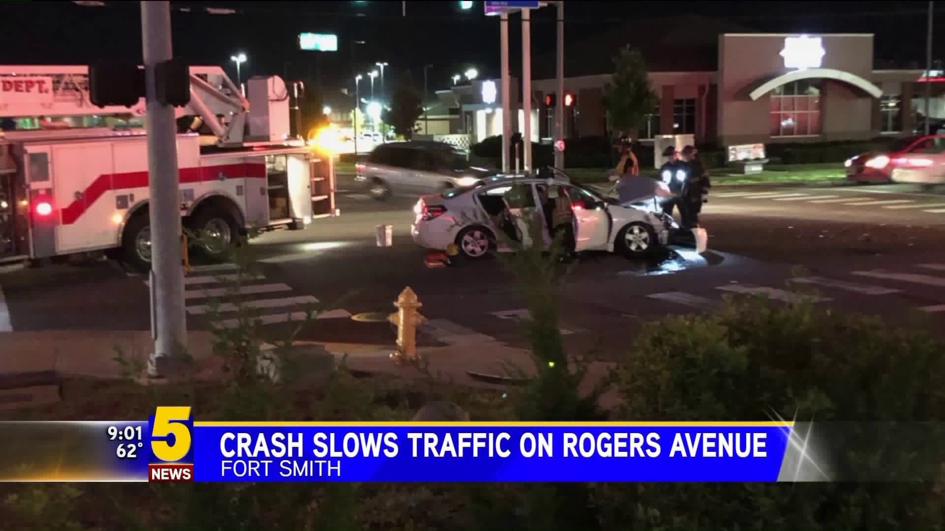 Car vs Truck Crash On Rogers Ave.
