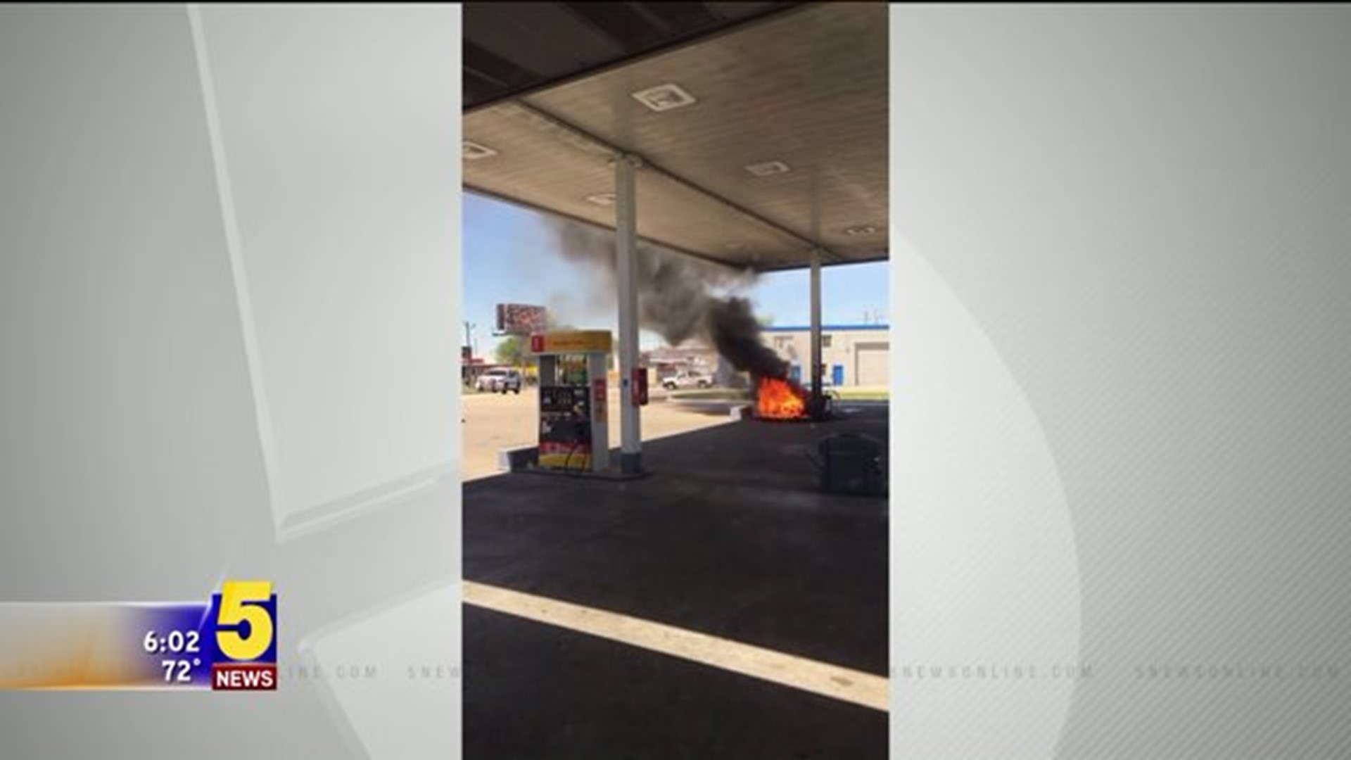 Gas Station Fire