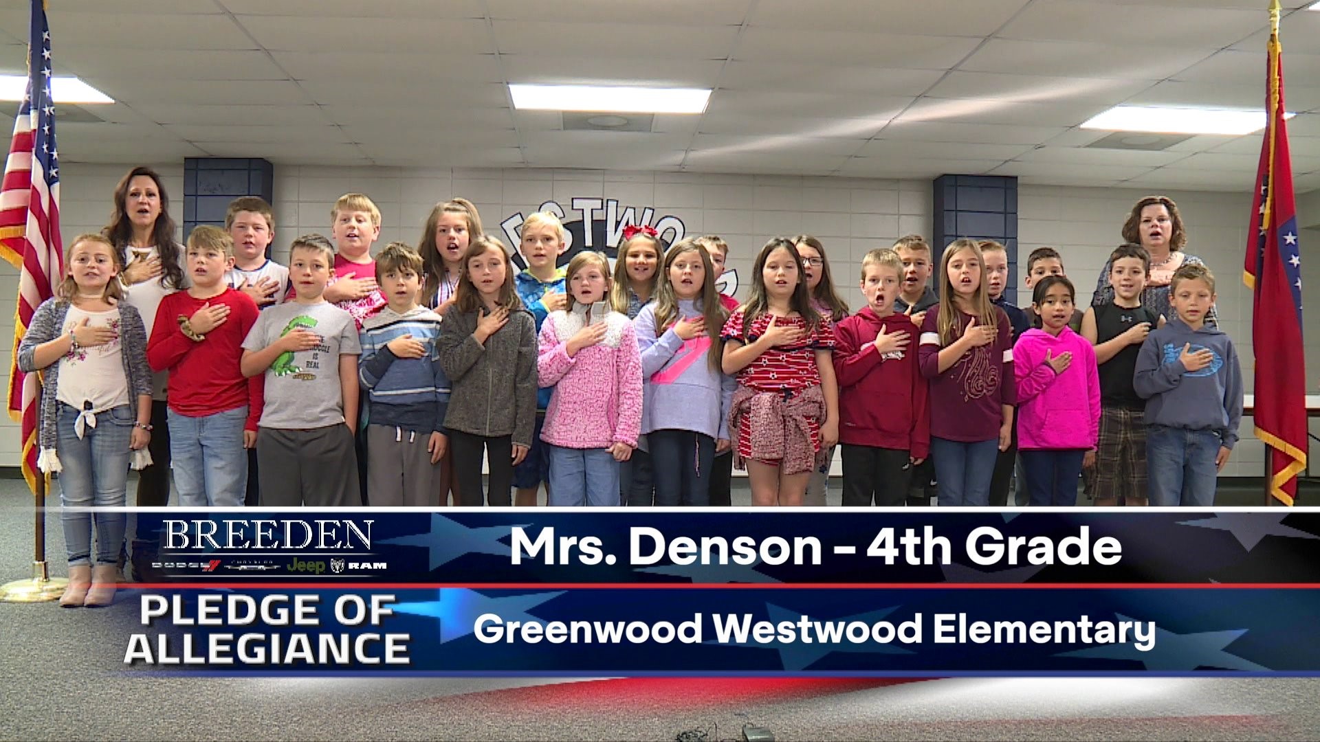 Mrs. Denson 4th Grade Greenwood Westwood Elementary