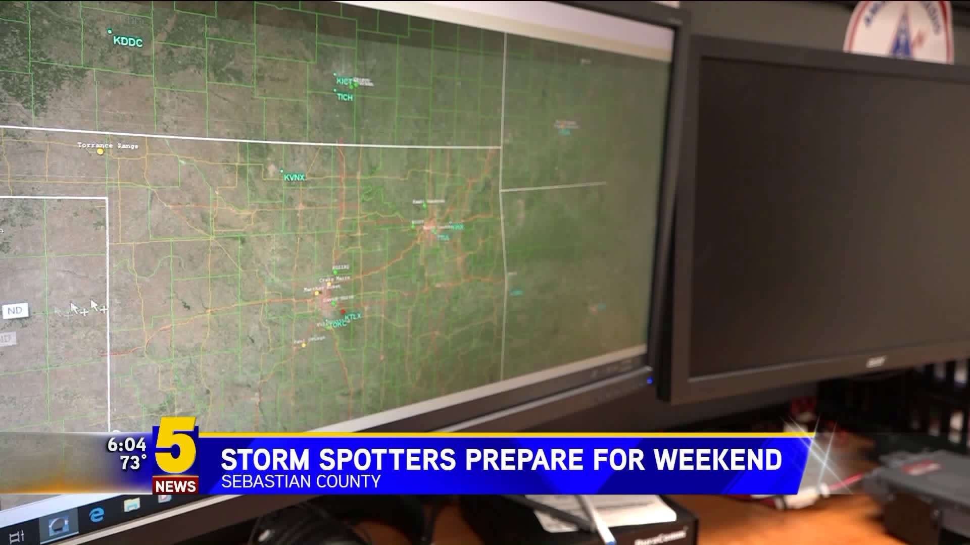 Storm Spotters Prepare For Weekend