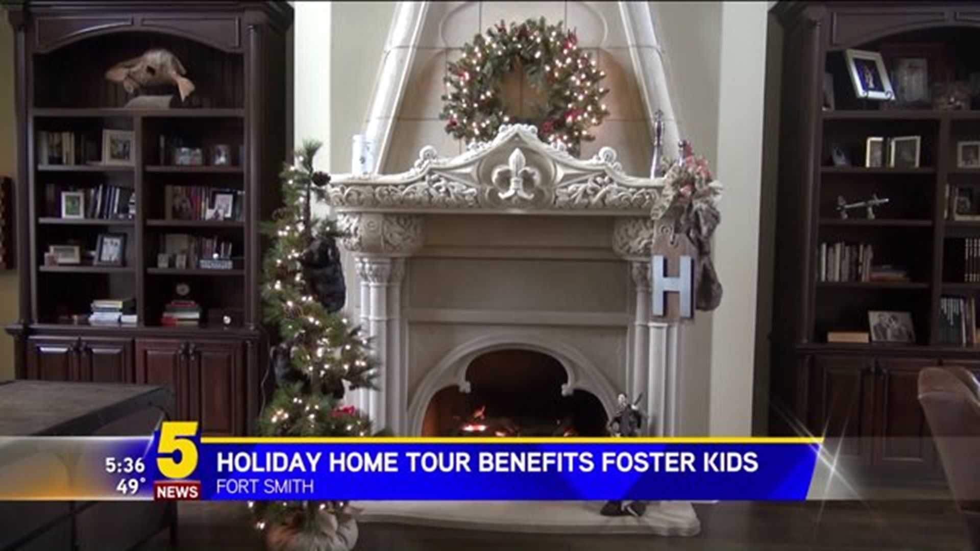 Holiday Home Tour Benefits Foster Kids