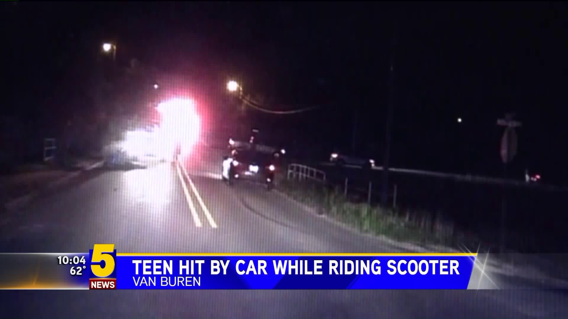 Van Buren Teen Hit By Car