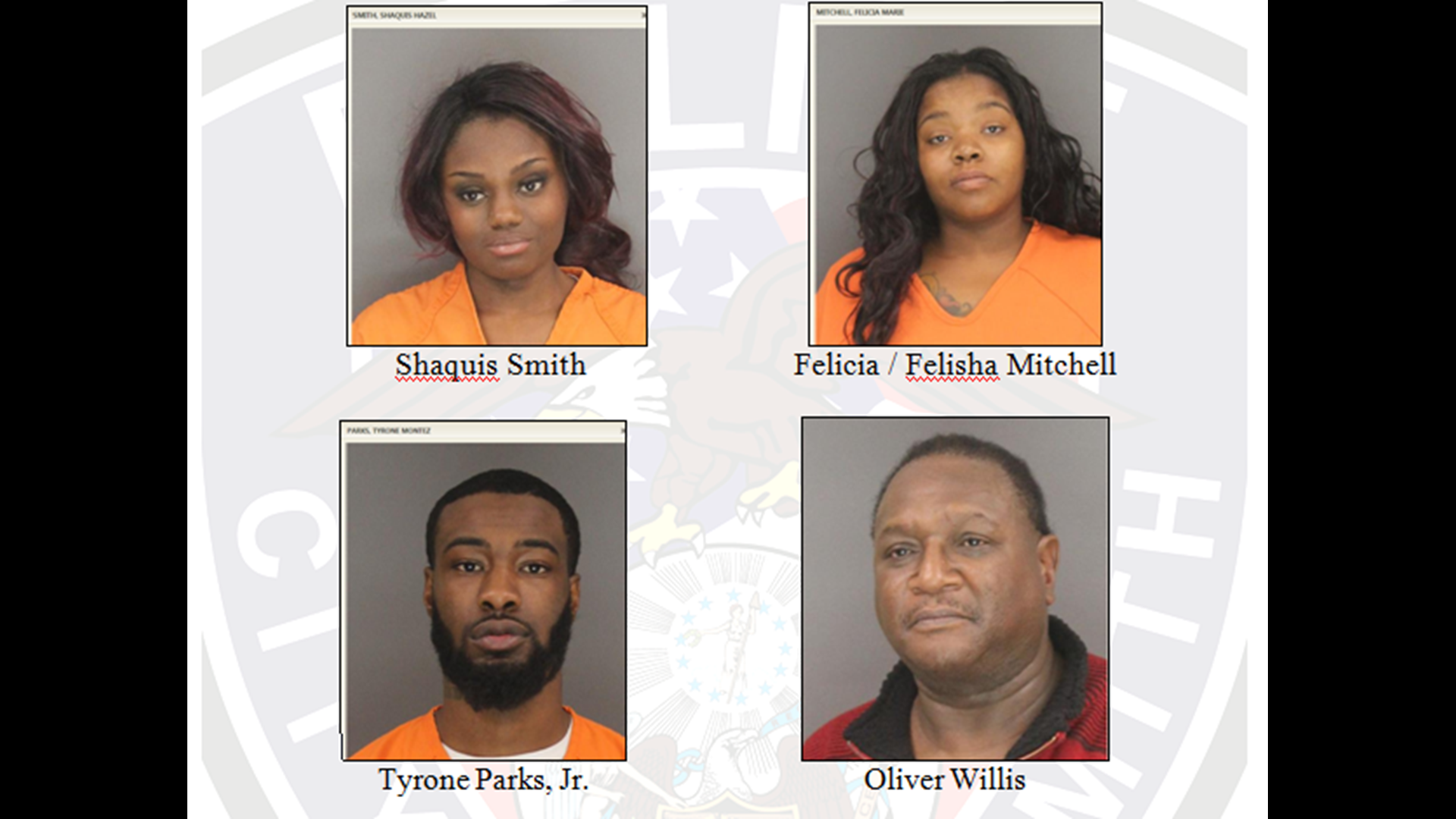 Four People Arrested In Connection To Fort Smith New Years Eve