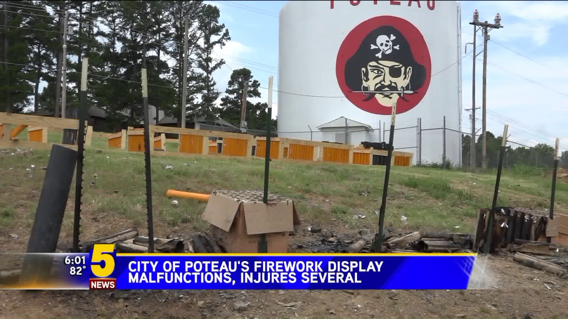 Poteau Fireworks Accident