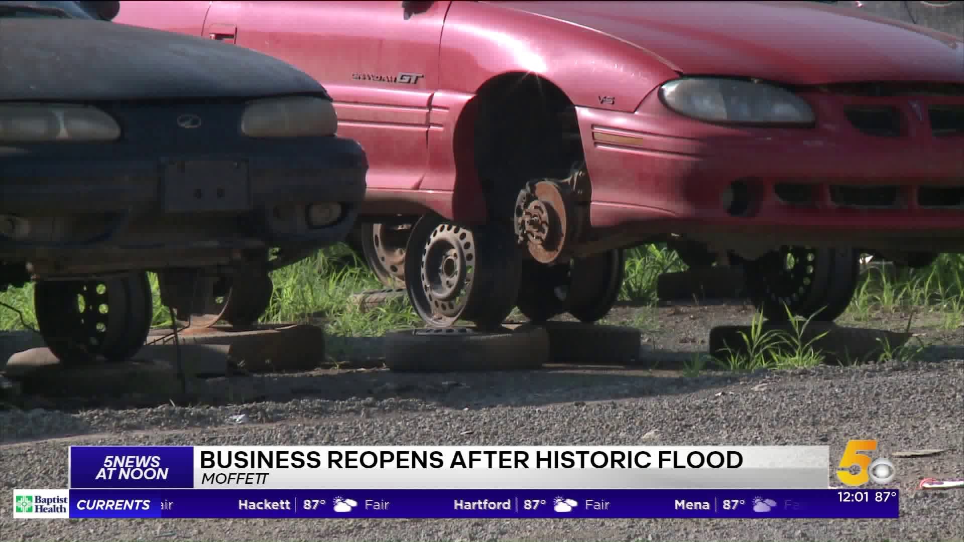 Business Reopens After Historic Flood