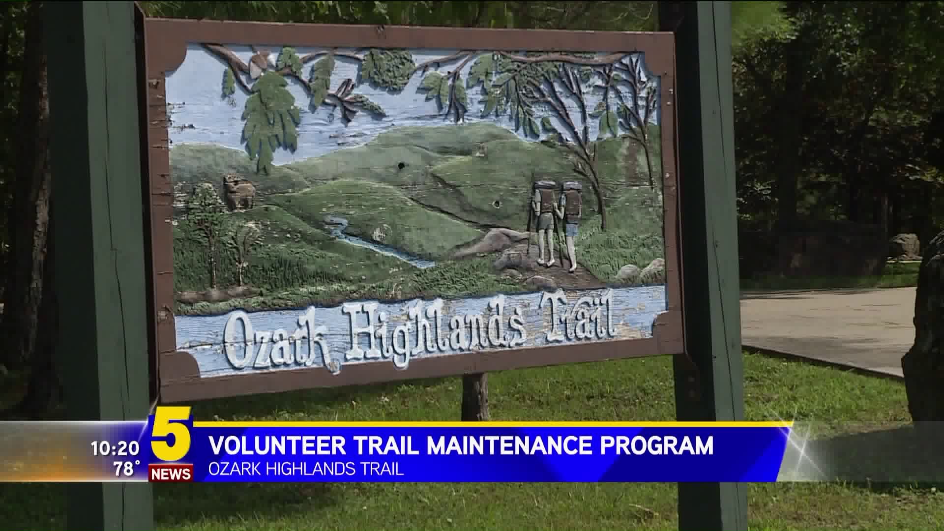 Ozark Highlands Trail Maintenance