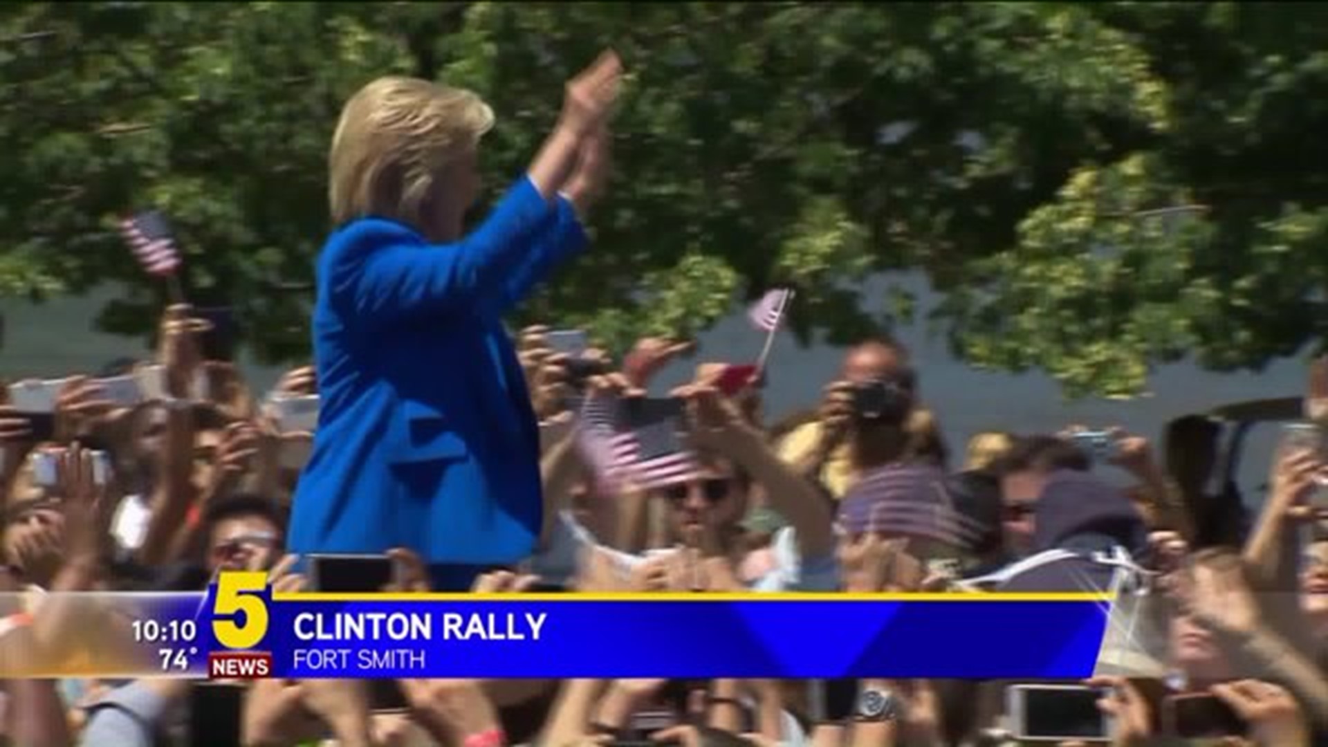 Clinton Rally