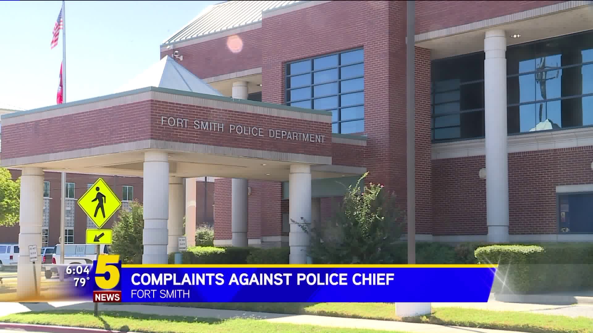 Complaints Filed Against Police Chief