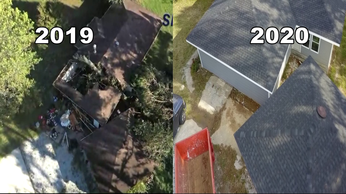 Watch Benton County residents still recovering from tornados one year