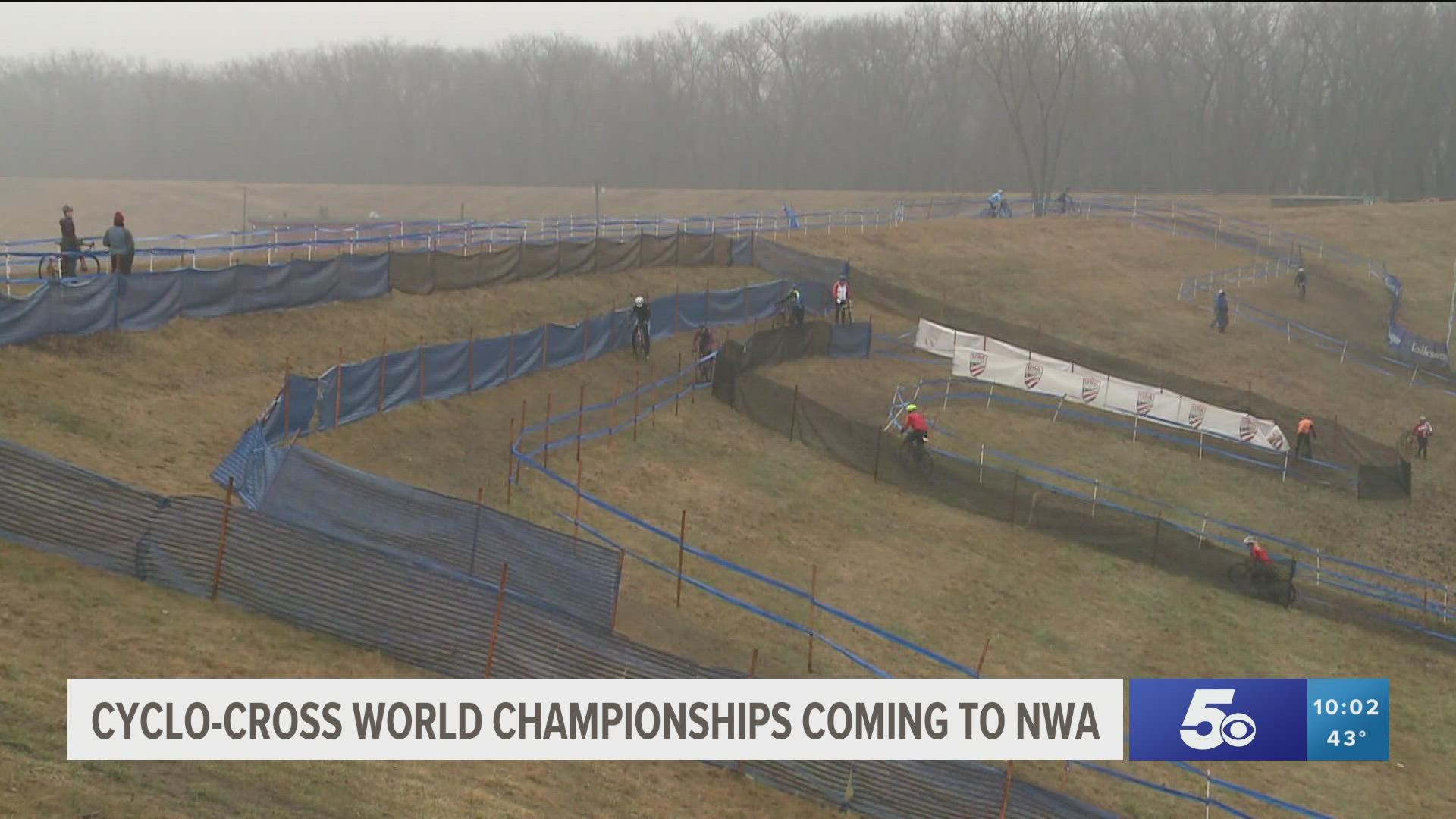 This week, Fayetteville is hosting the 2022 Cyclo-Cross World Championships, bringing thousands of spectators from around the country and the world to the NWA area.