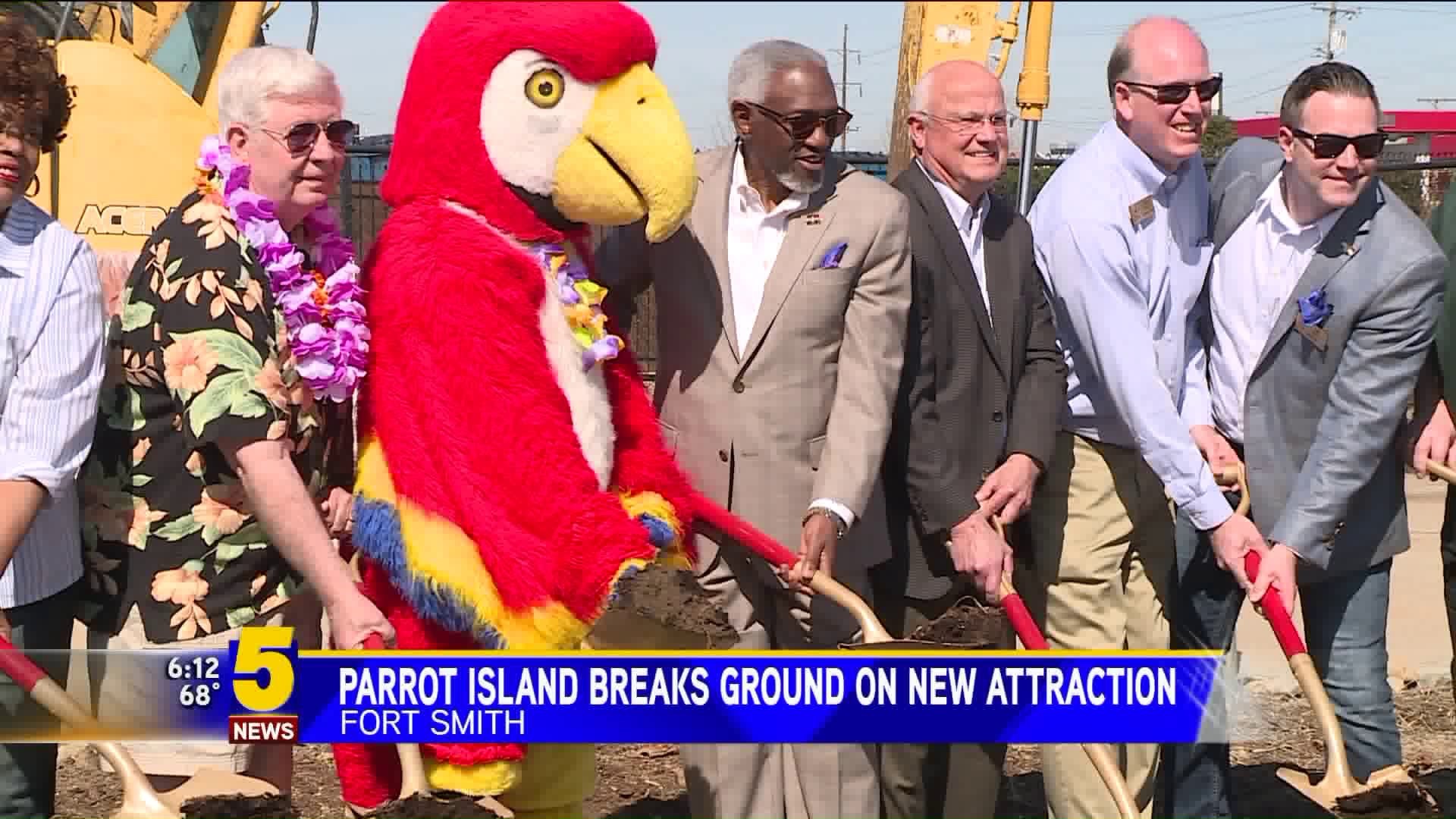 Parrot Island Breaks Ground On New Attraction