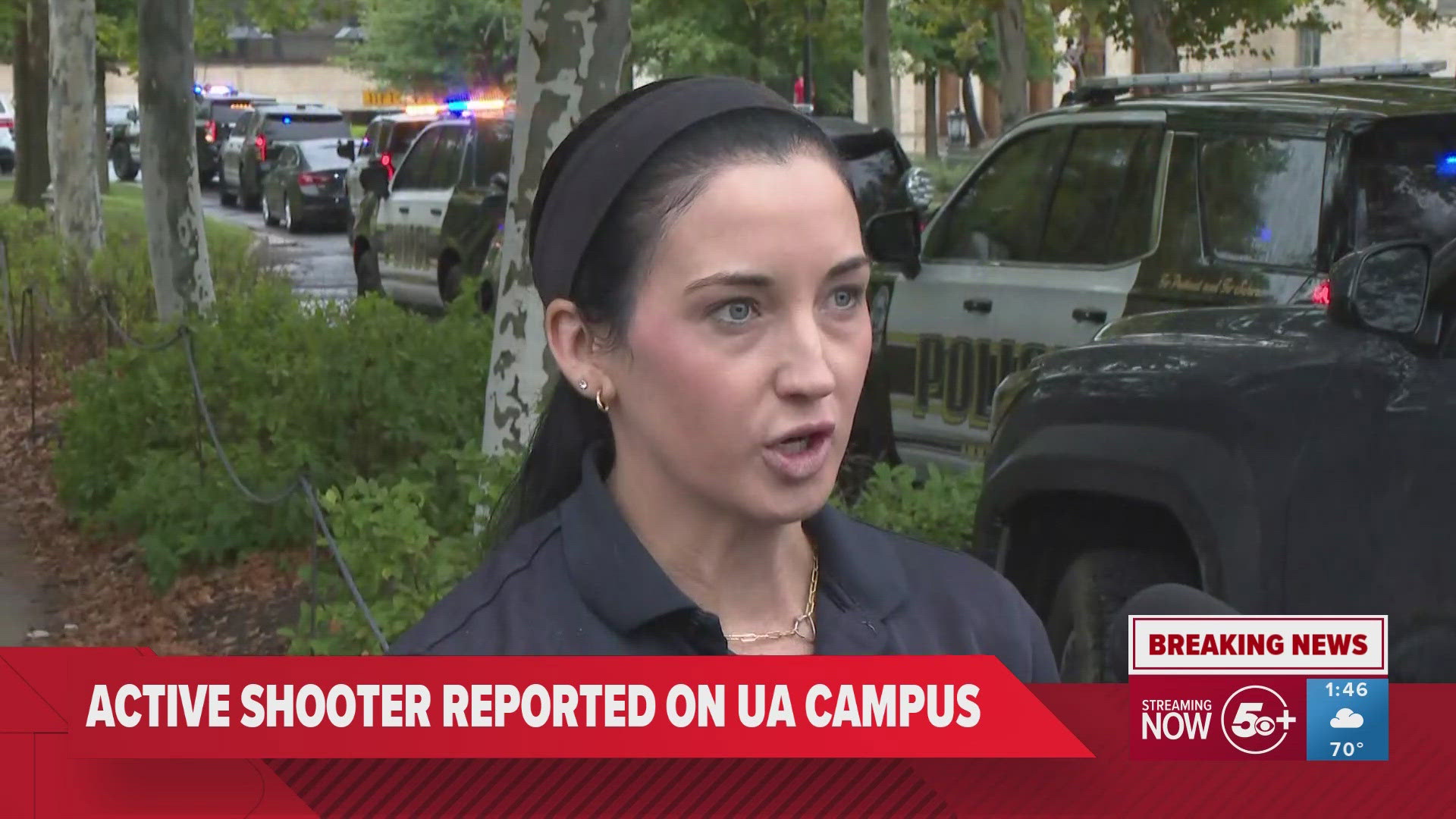 Police: No confirmed gunshots or injuries on U of A's campus ...