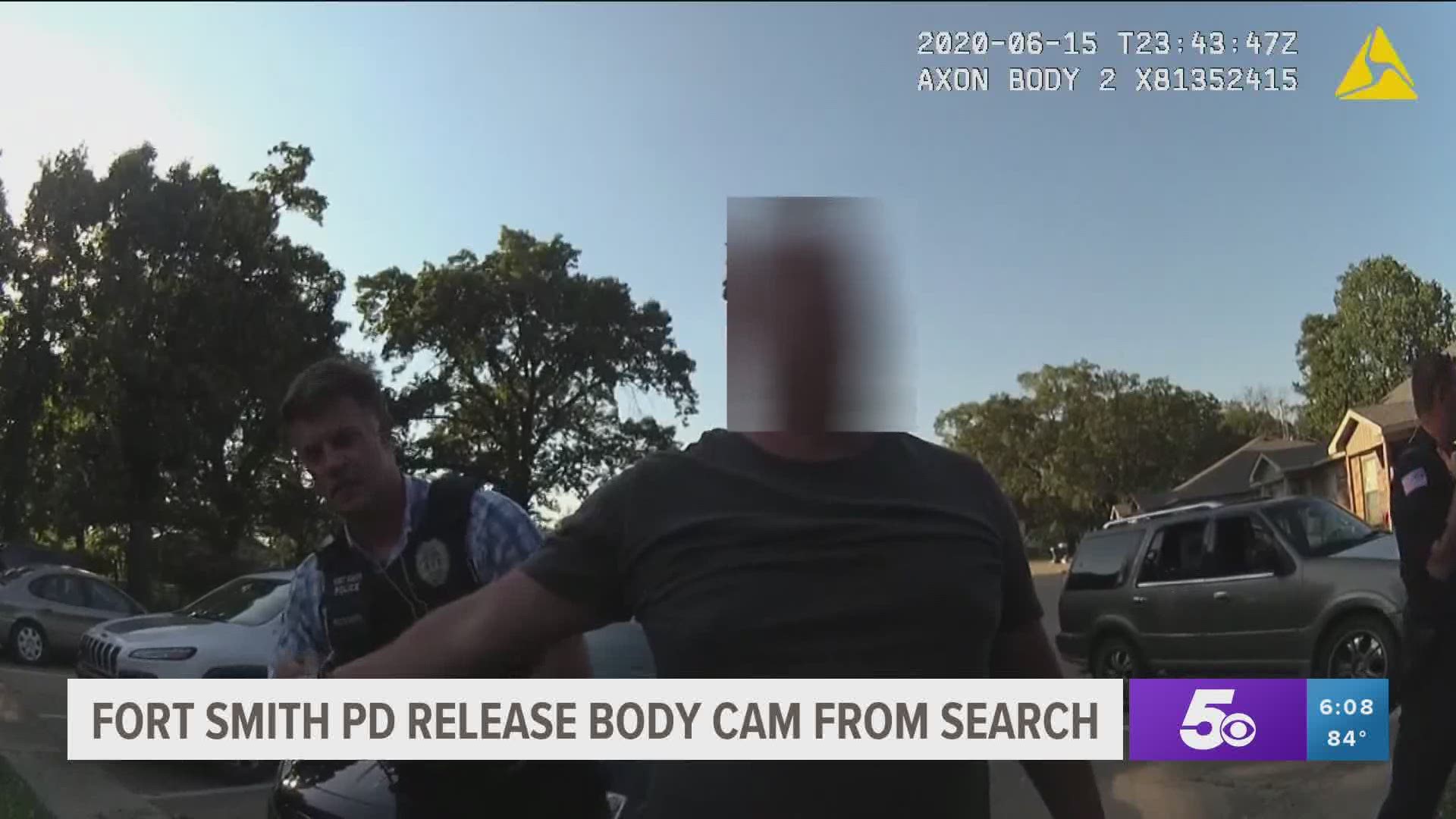 Fort Smith Police Department releases bodycam footage from search