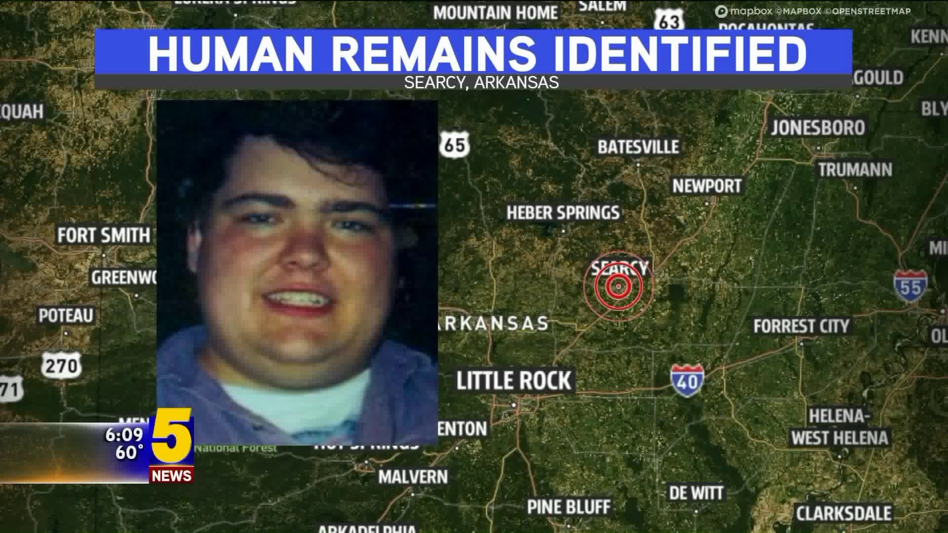 Human Remains Identified in Searcy