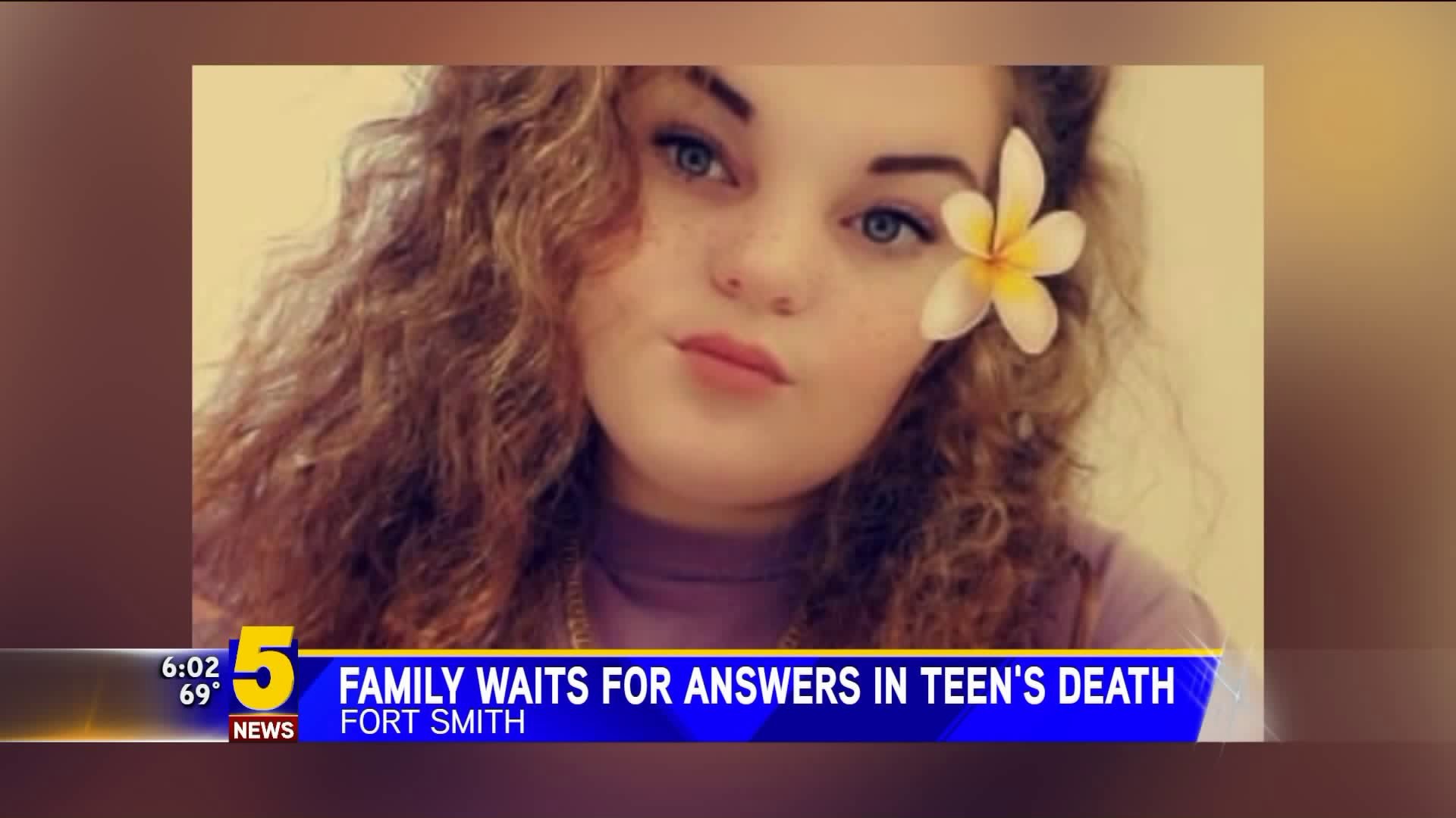 Family Waits for Answers in Teens Death