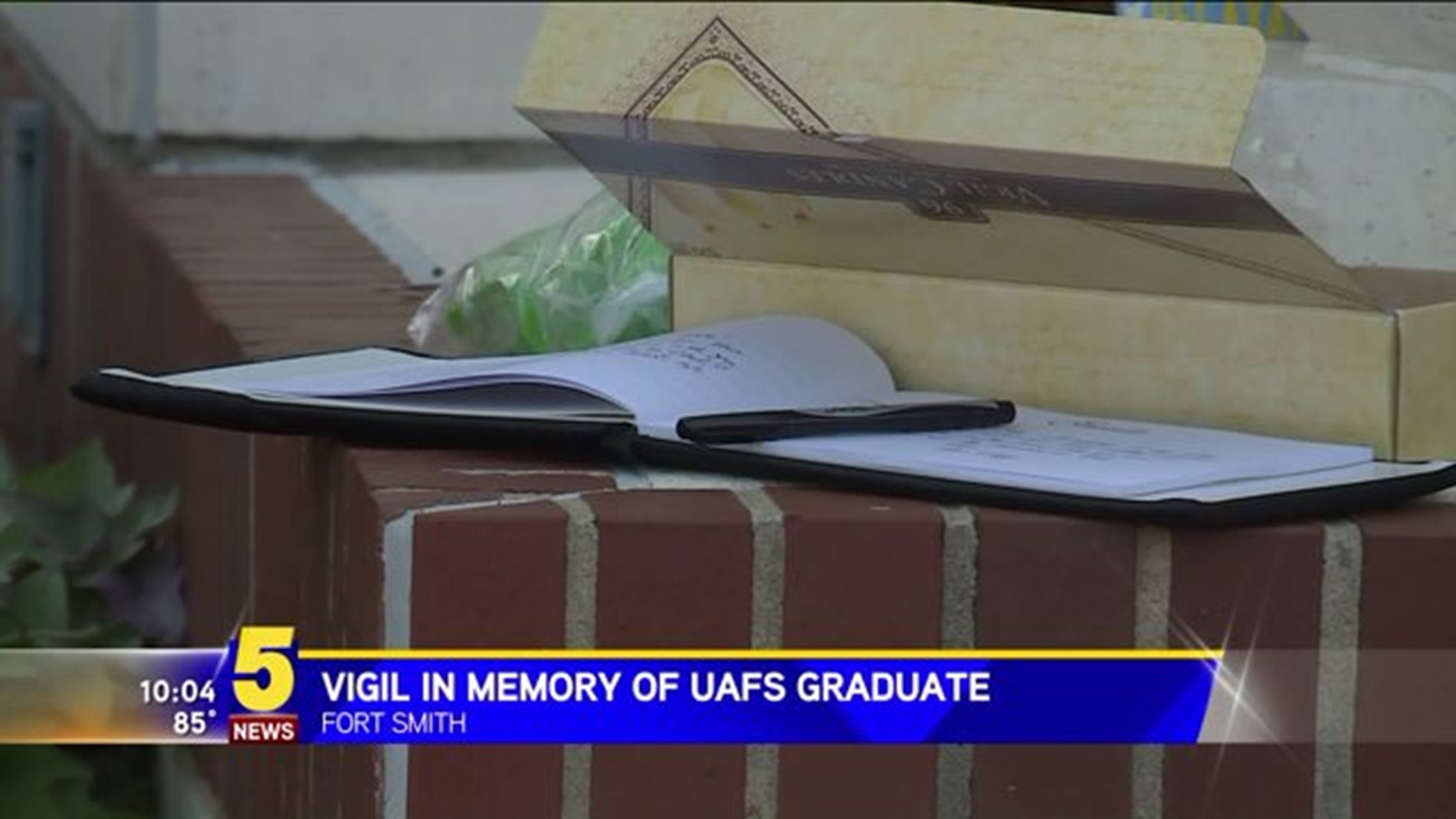 Vigil In Memory Of UAFS Graduate