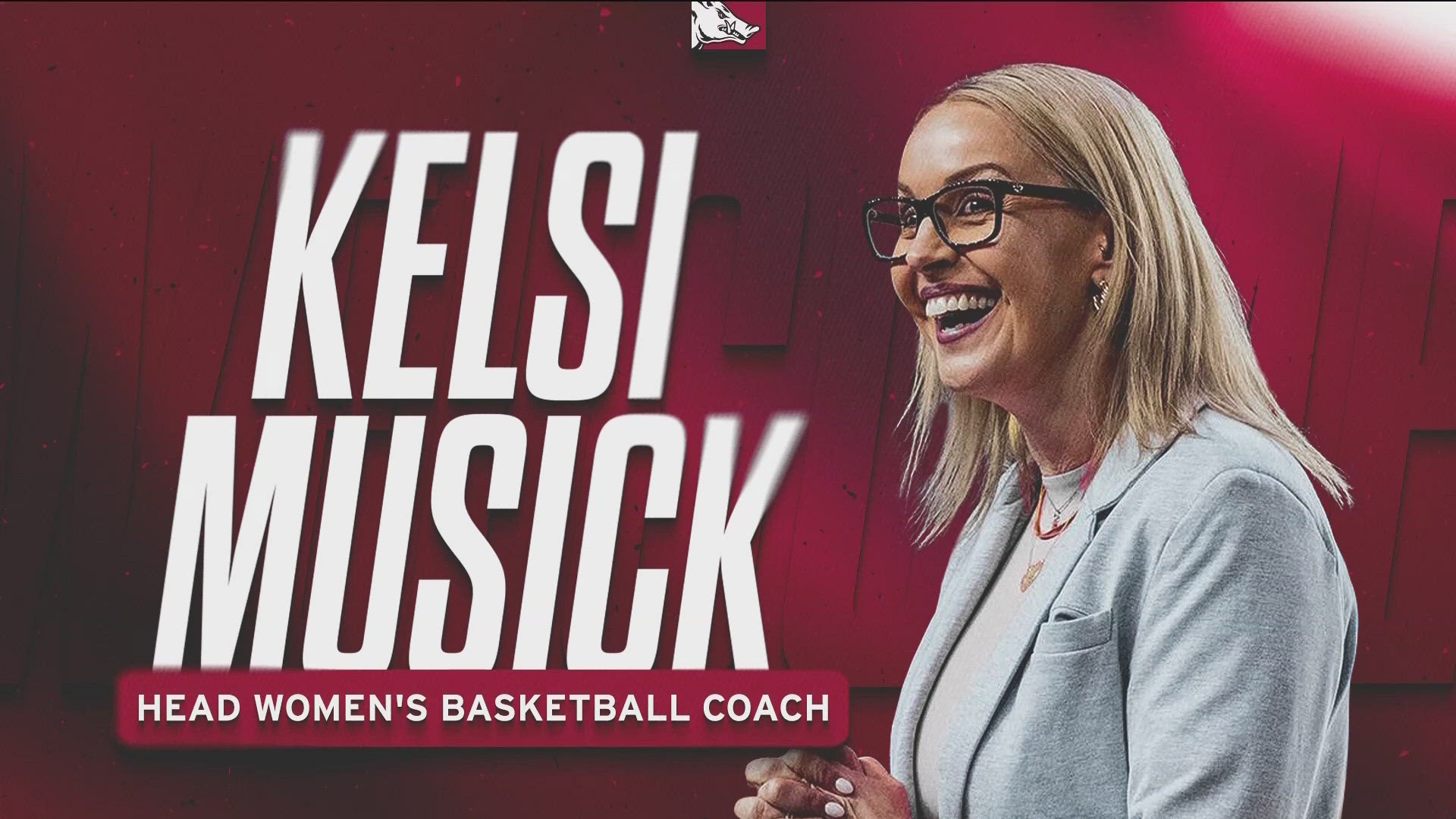 A release from Arkansas Athletics said Kelsi Musick has been hired as the program's tenth head coach and has signed a five-year contract.